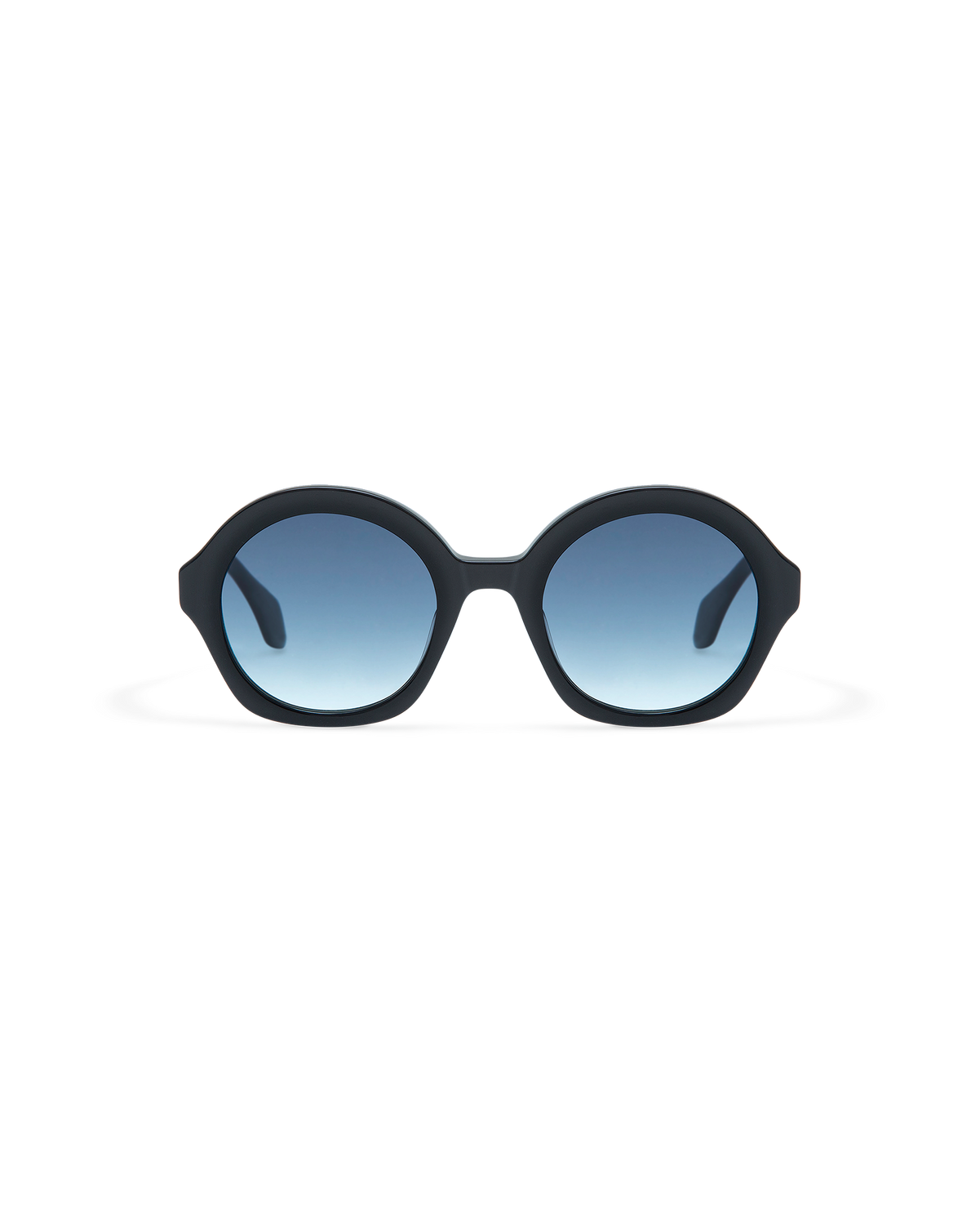 VARELLE: Redondas Acetato Noir sunglasses by GIGI STUDIOS 10629