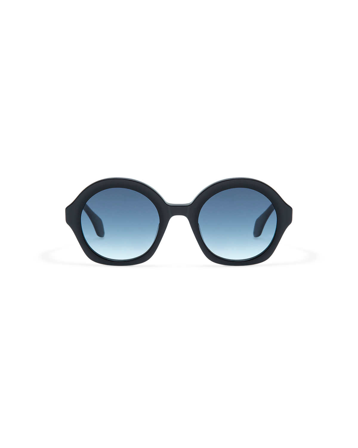 VARELLE: Redondas Acetato Noir sunglasses by GIGI STUDIOS 10629