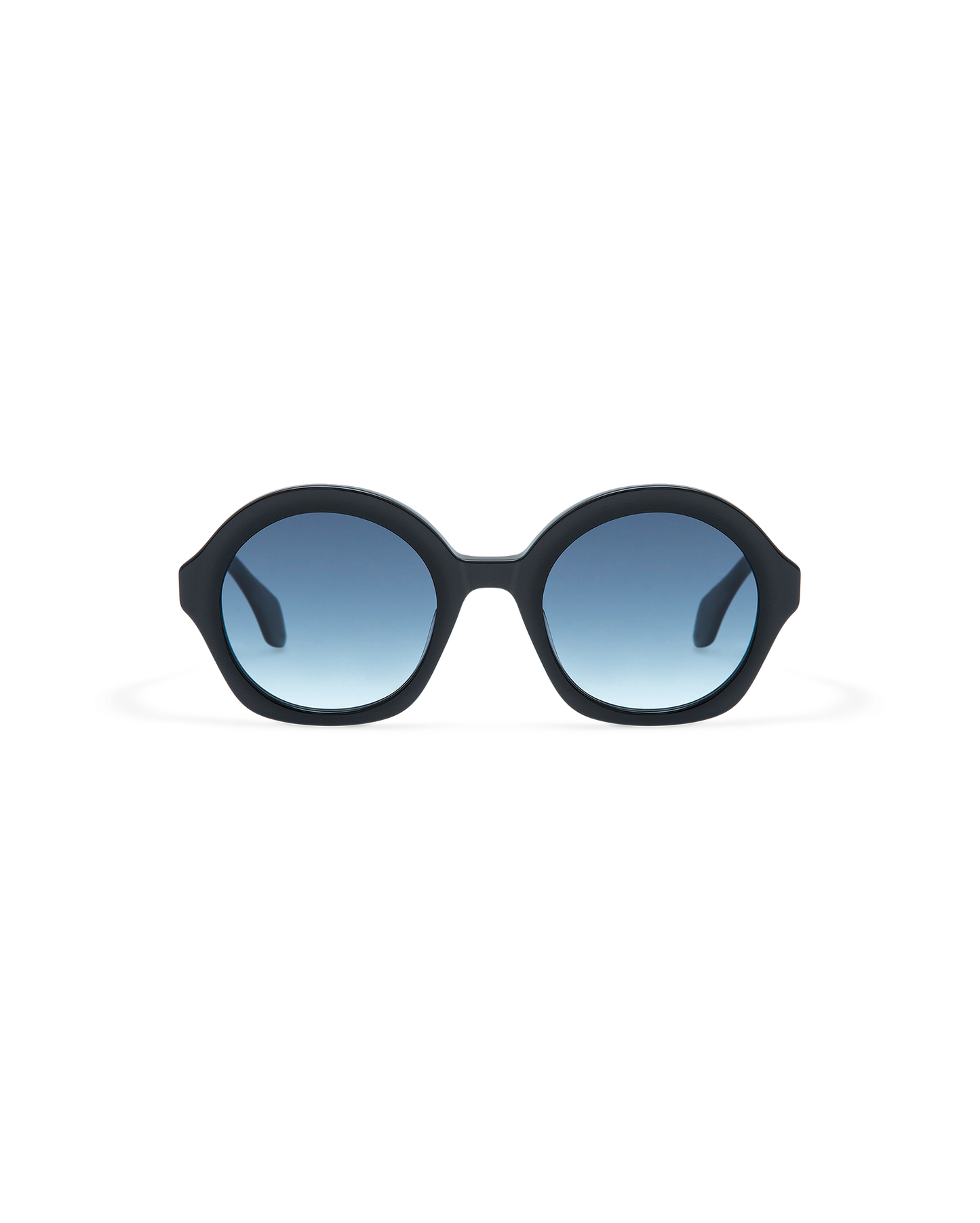 VARELLE: Redondas Acetato Noir sunglasses by GIGI STUDIOS 10629