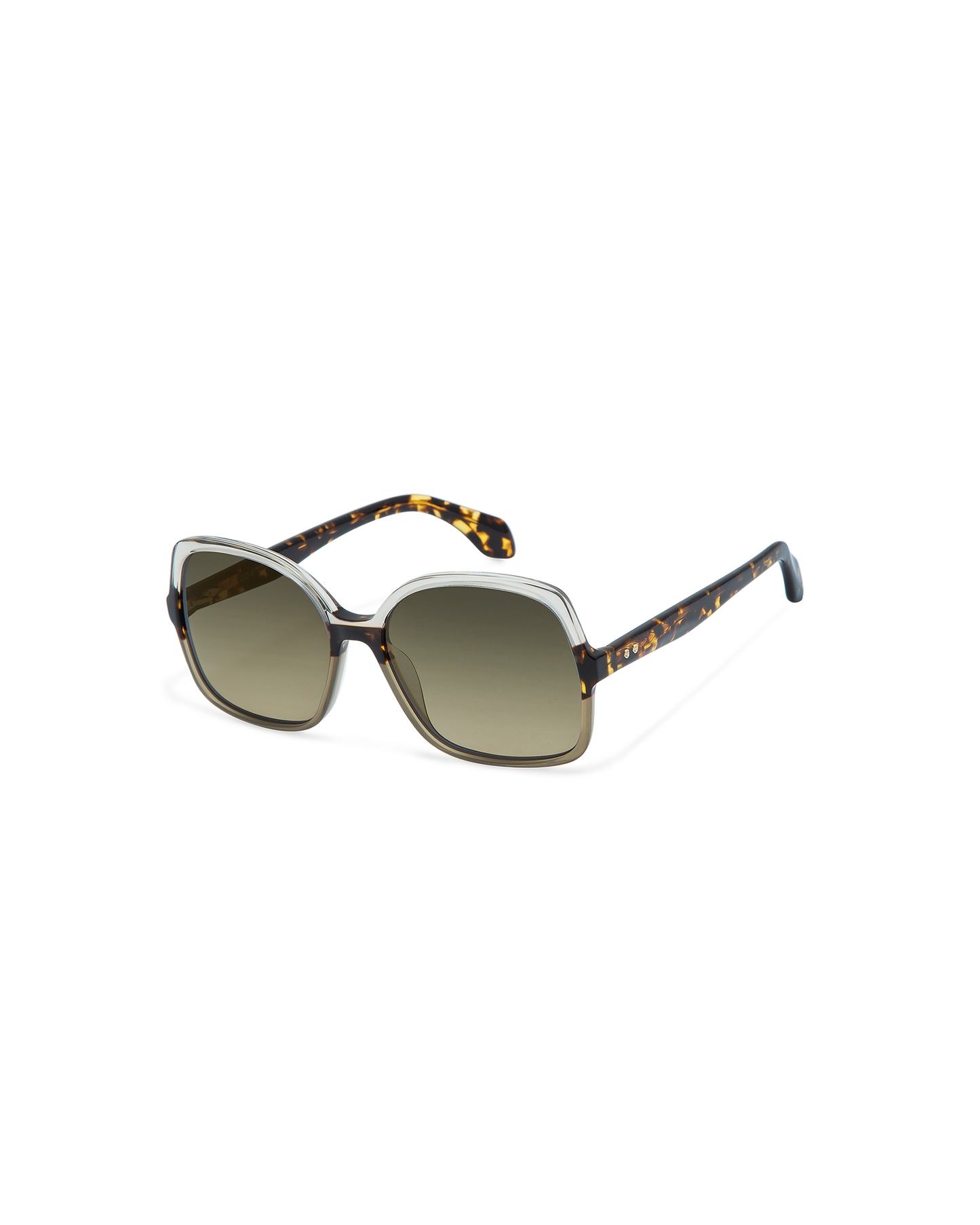 MAEN: Cuadrada Acetato Marrón sunglasses by GIGI STUDIOS 10642