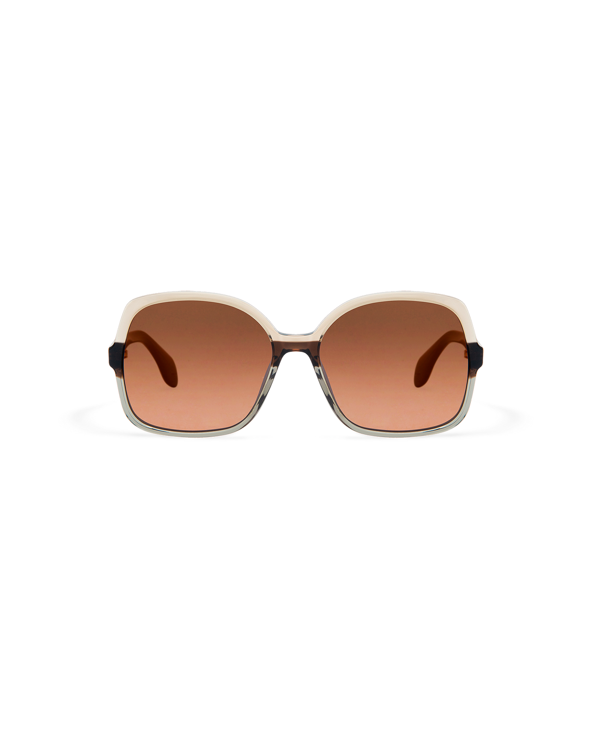 MAEN: Cuadrada Acetato Marrón sunglasses by GIGI STUDIOS 10643