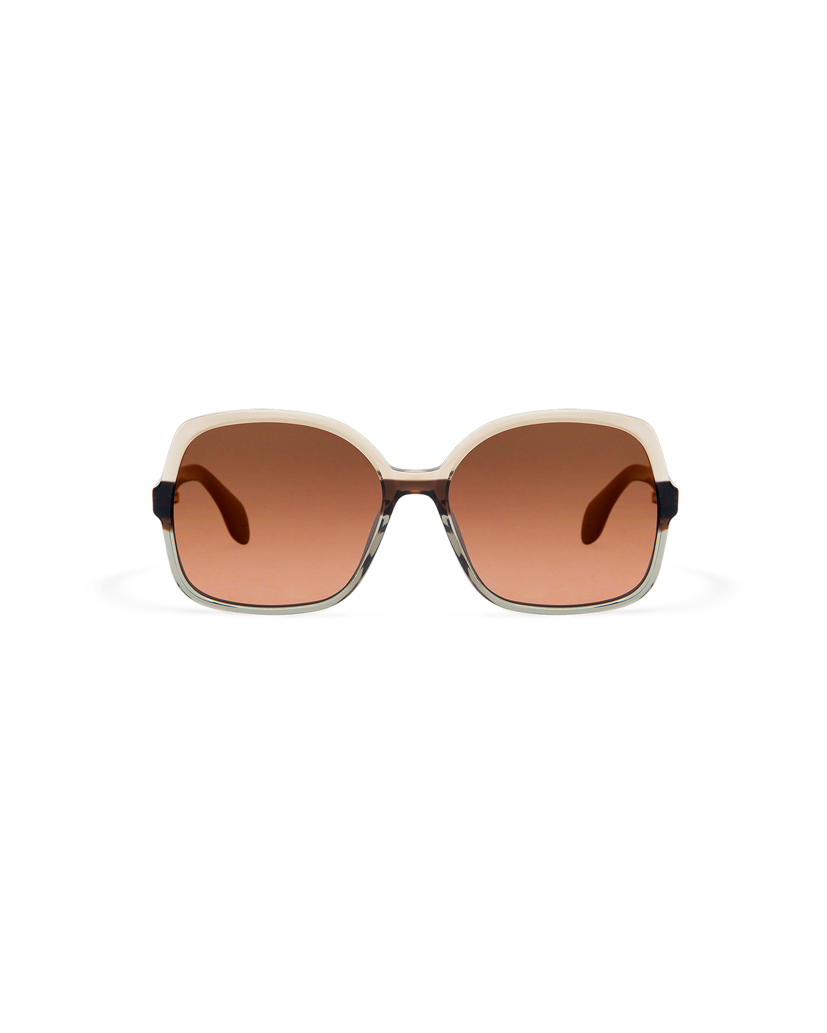 MAEN: Cuadrada Acetato Marrón sunglasses by GIGI STUDIOS 10643