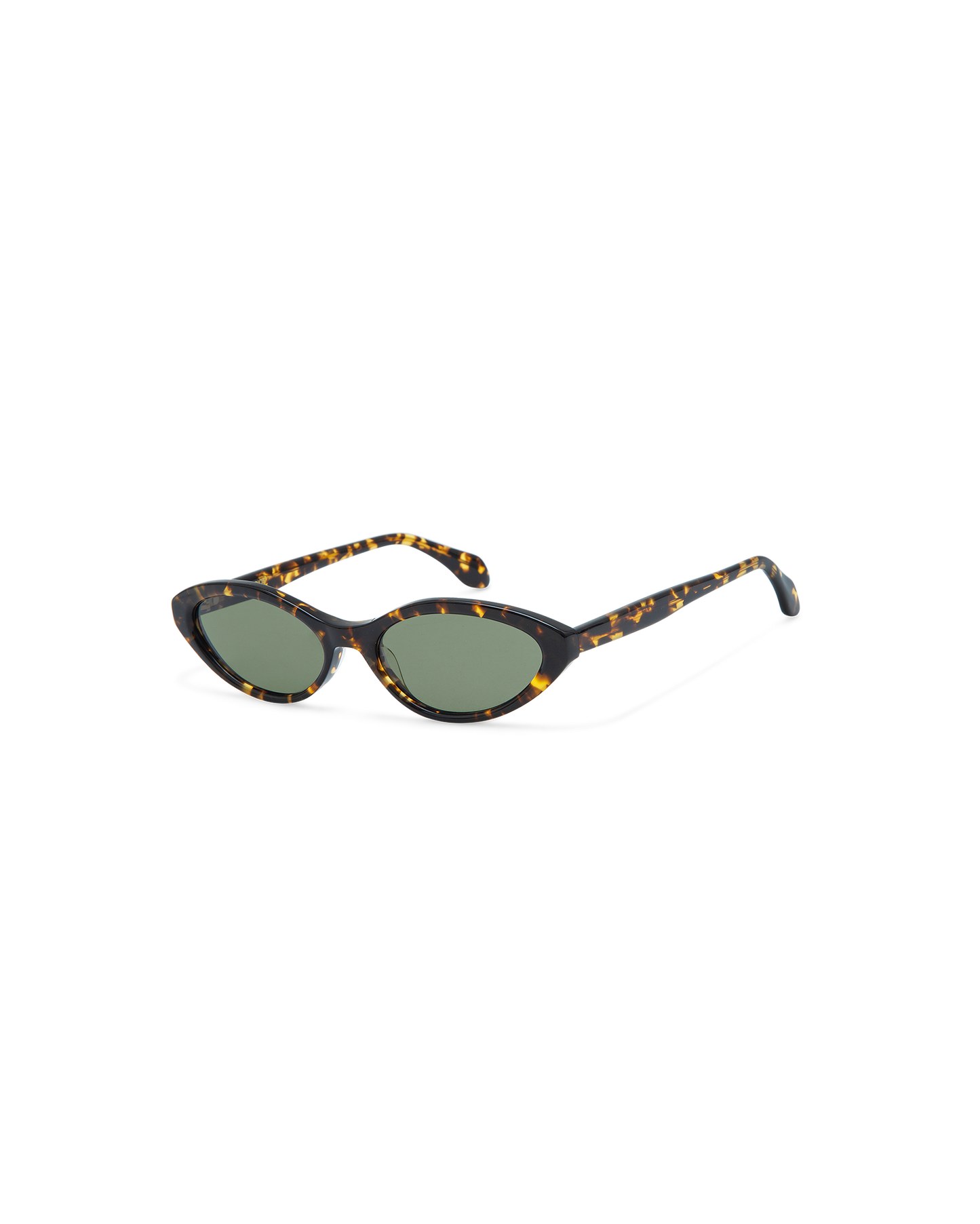 NADIENA: Tiny Acetato Havana sunglasses by GIGI STUDIOS 10648