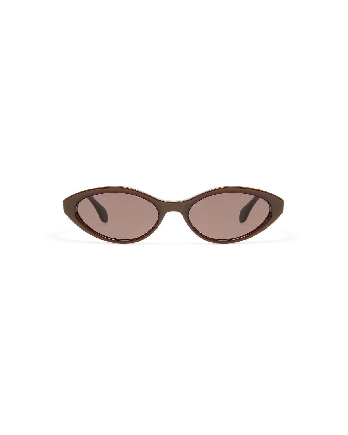 NADIENA: Tiny Acetato Marrón sunglasses by GIGI STUDIOS 10649