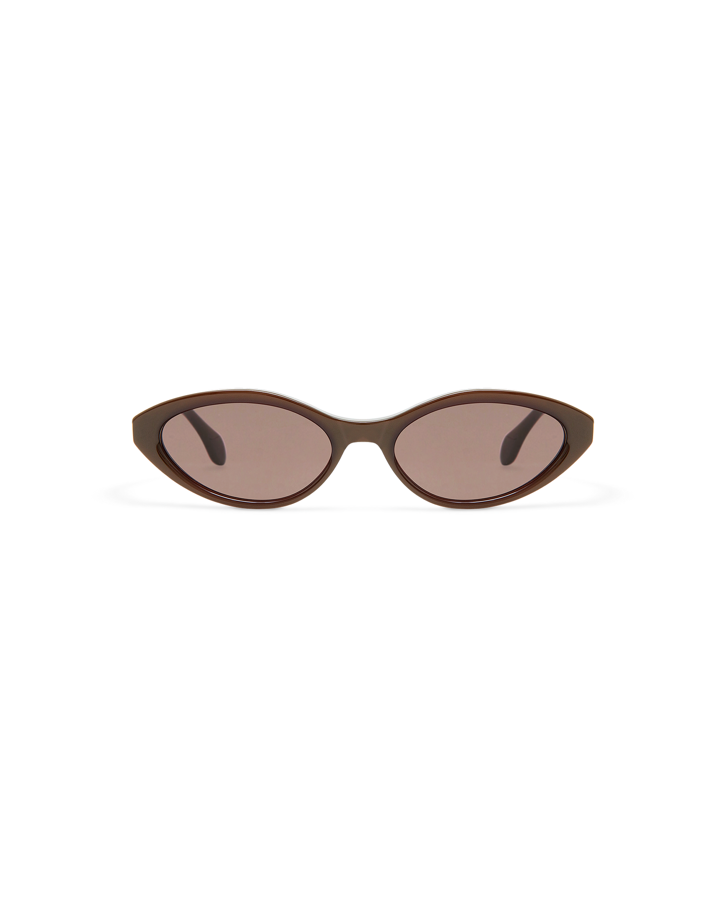 NADIENA: Tiny Acetato Marrón sunglasses by GIGI STUDIOS 10649