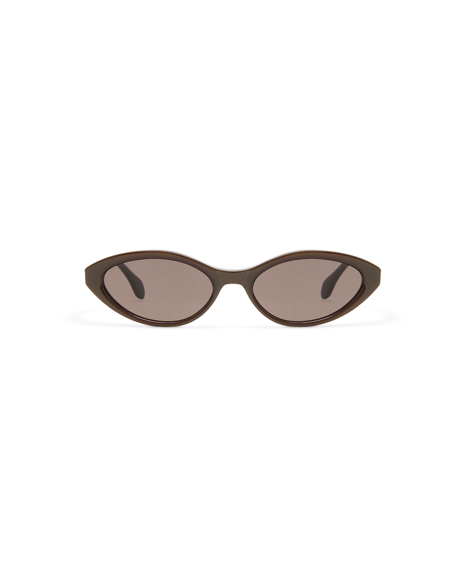 NADIENA: Tiny Acetato Marrón sunglasses by GIGI STUDIOS 10649