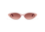 NADIENA: Tiny Acetato Rosa sunglasses by GIGI STUDIOS 10651