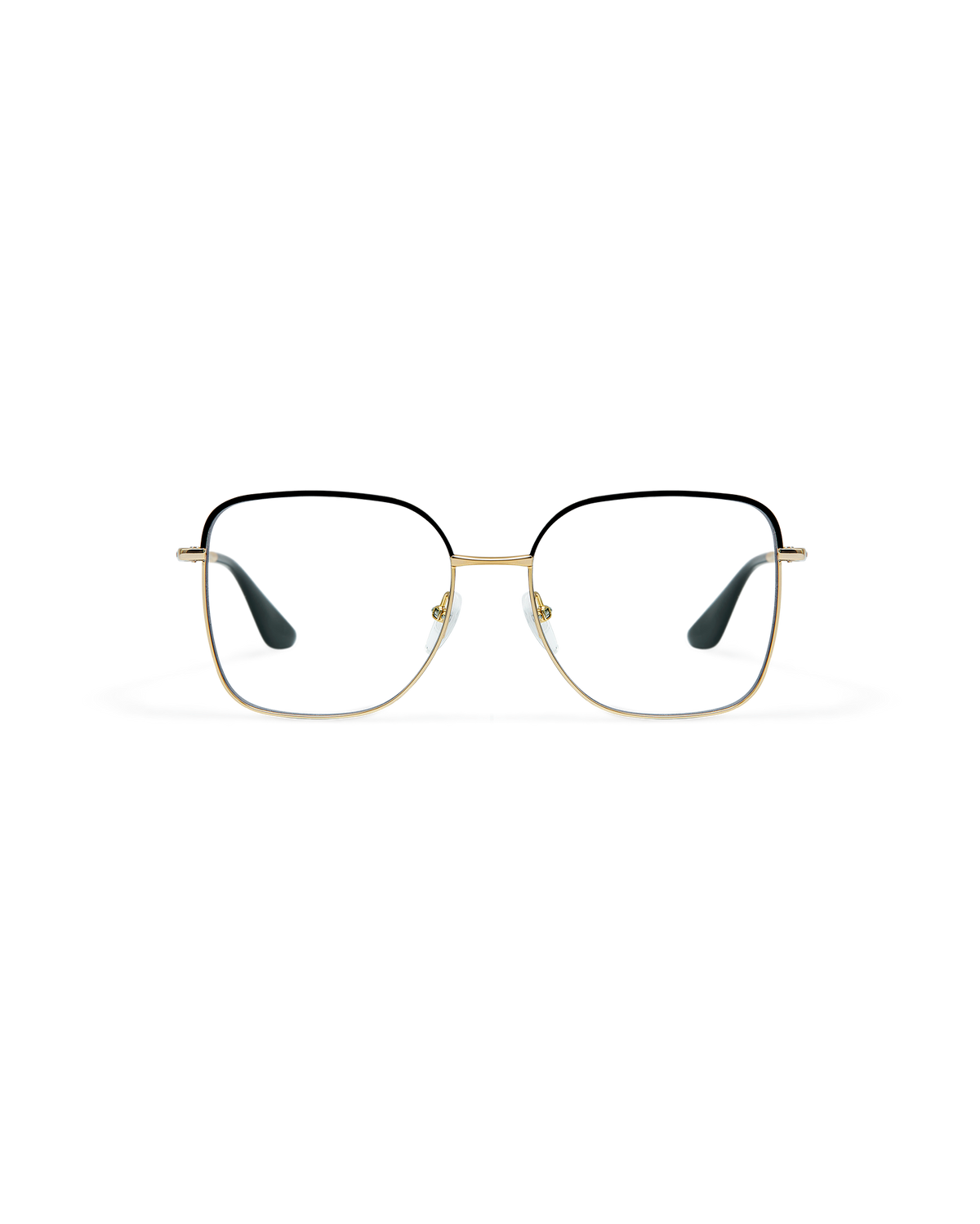 ALVIA: Cuadrada Metal Noir optical glasses by GIGI STUDIOS 10653