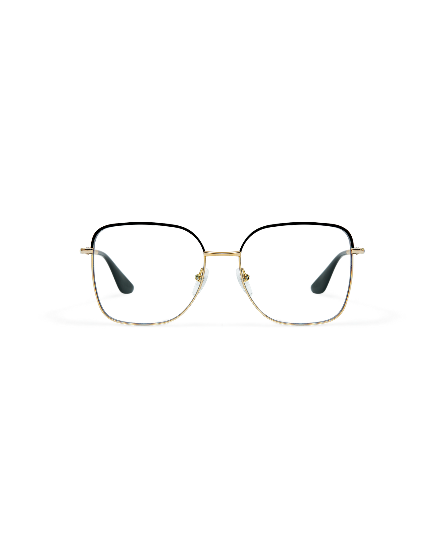 ALVIA: Cuadrada Metal Noir optical glasses by GIGI STUDIOS 10653