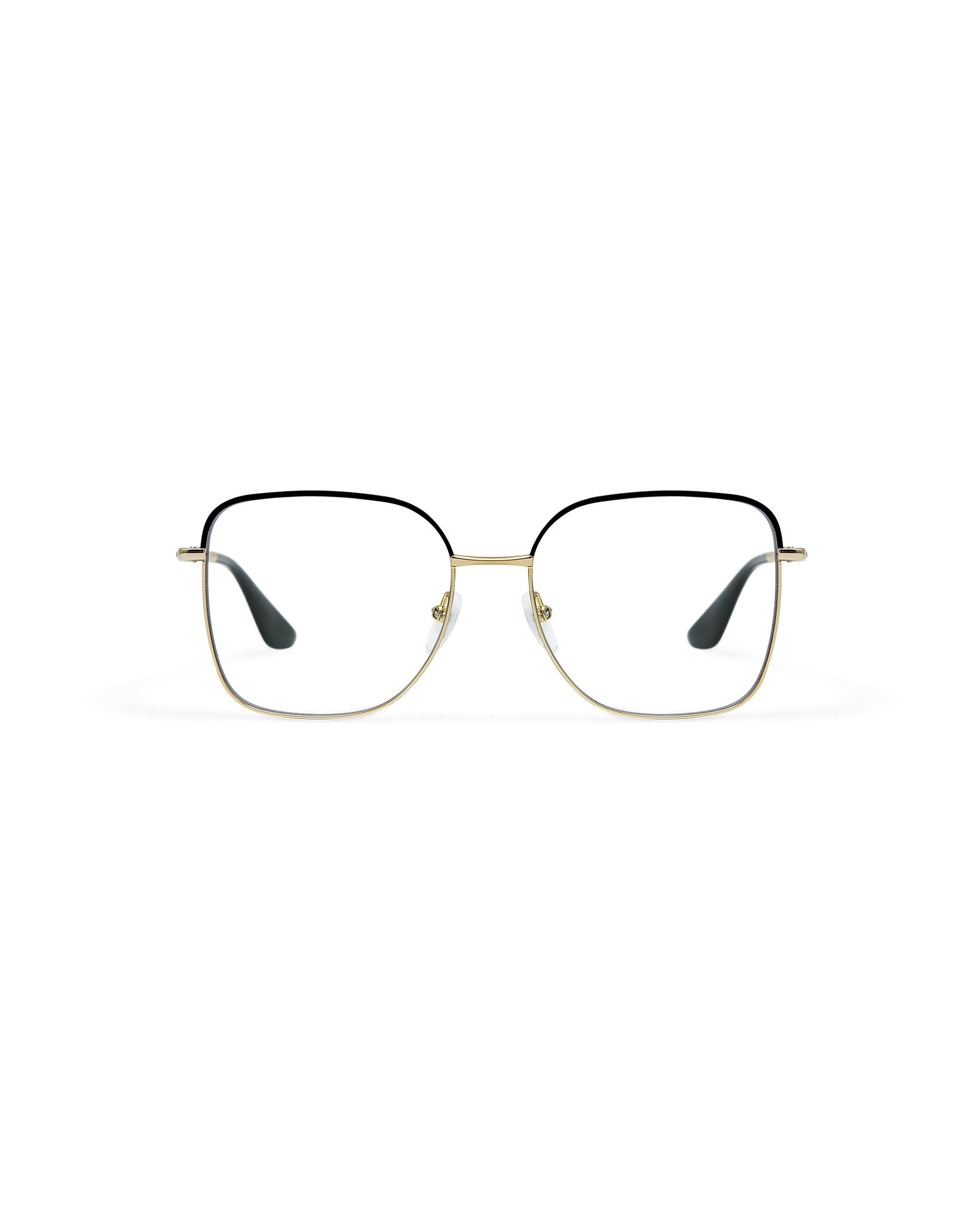 ALVIA: Cuadrada Metal Noir optical glasses by GIGI STUDIOS 10653