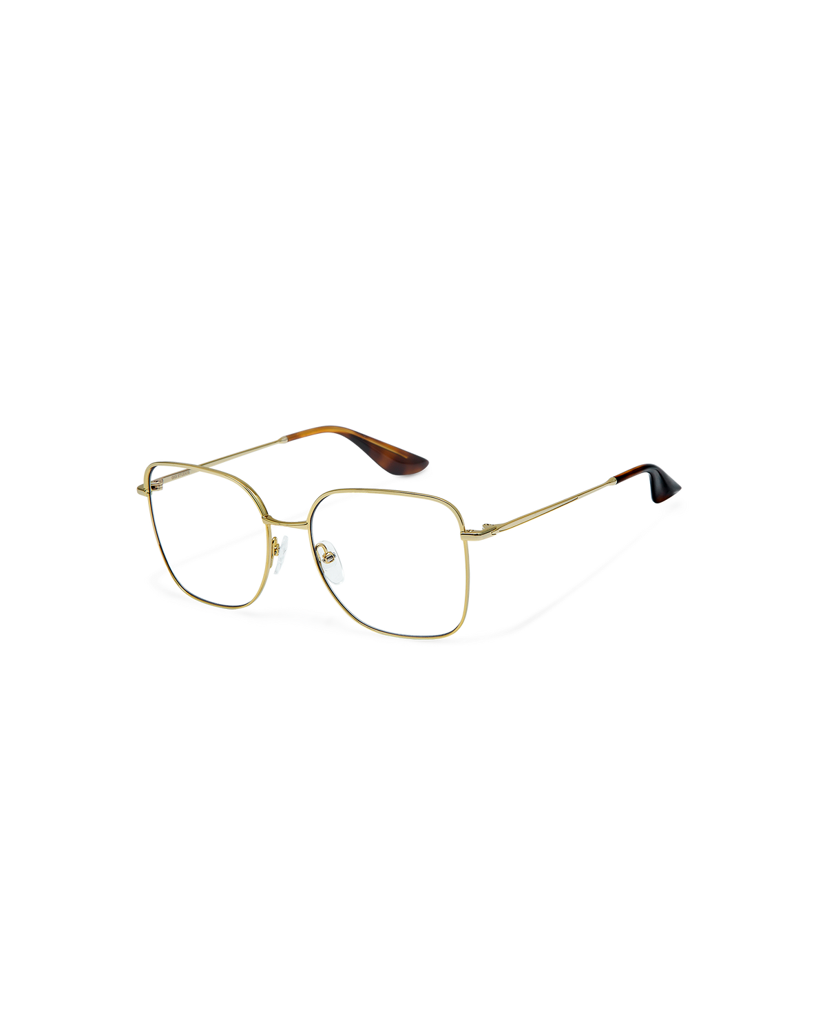 ALVIA: Cuadrada Metal Doré optical glasses by GIGI STUDIOS 10656