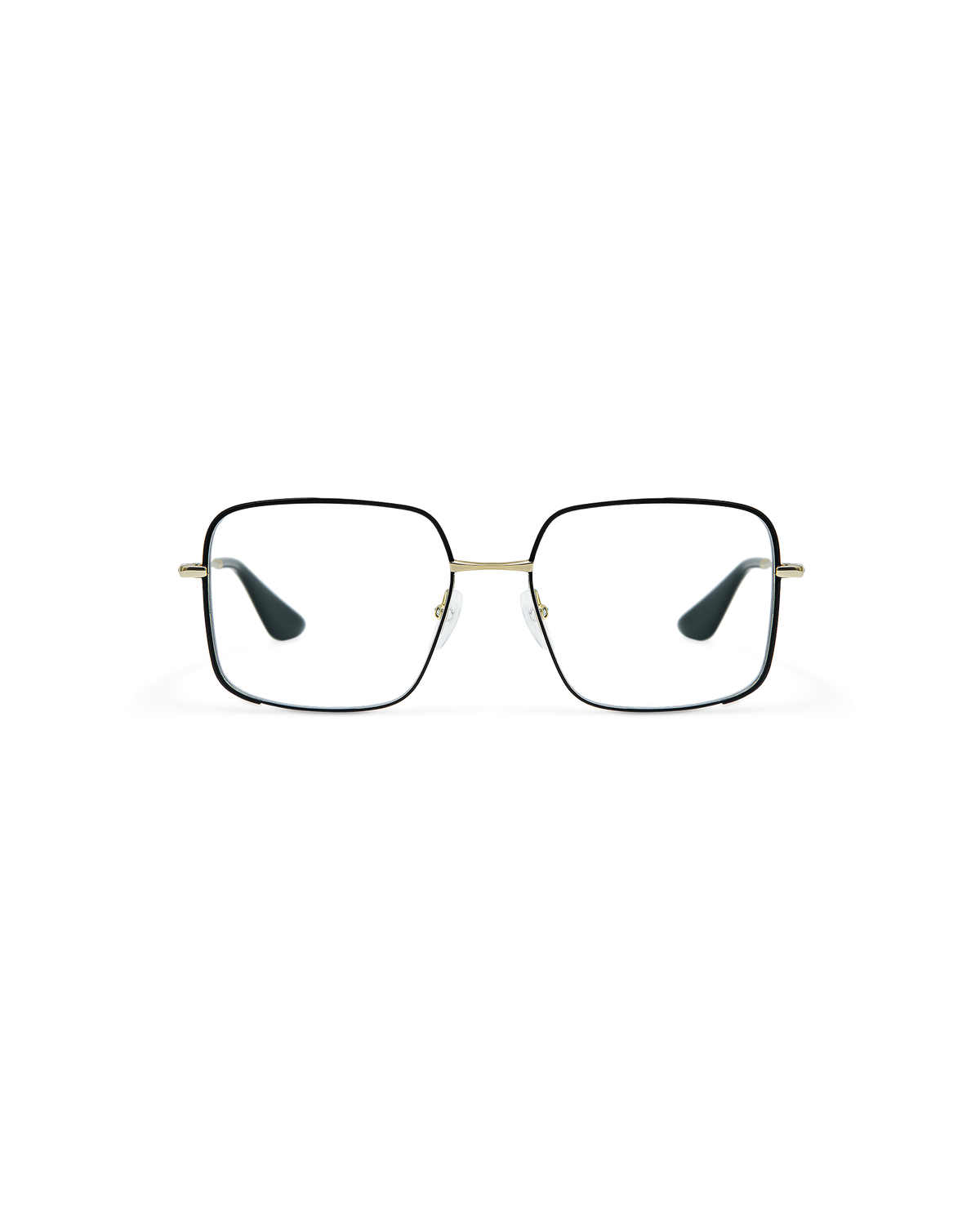 NARELLE: Cuadrada Metal Noir optical glasses by GIGI STUDIOS 10659