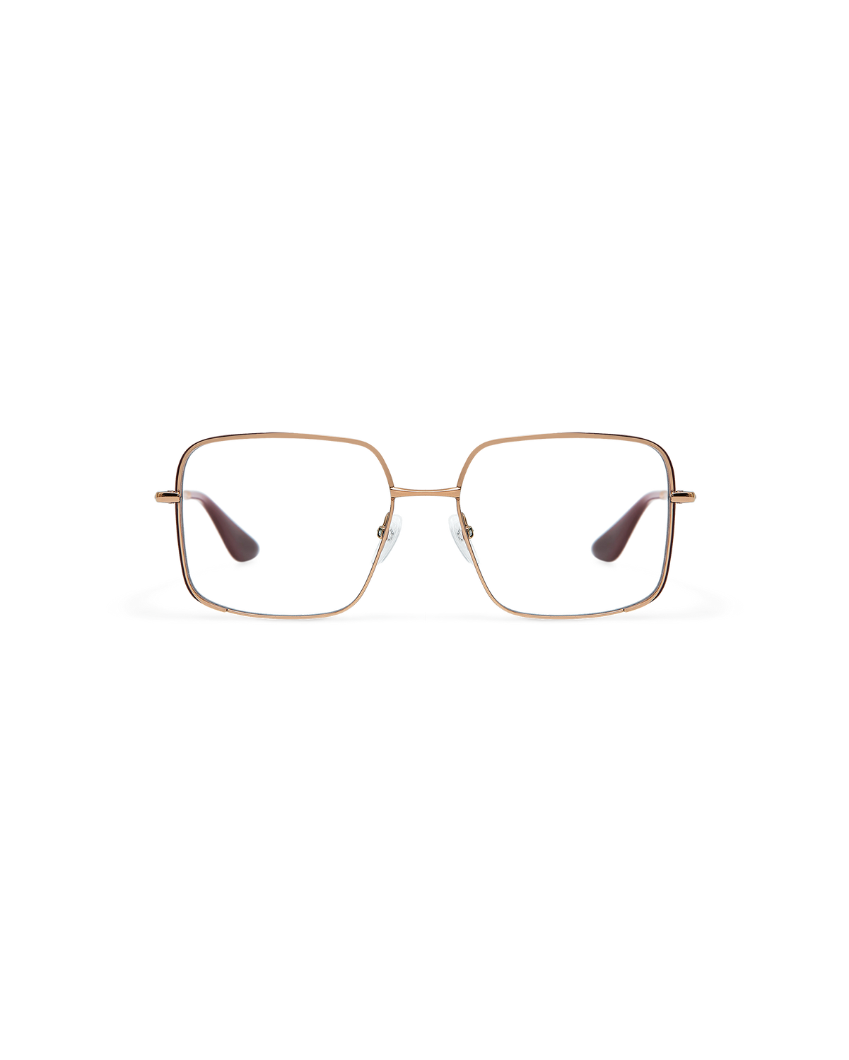 NARELLE: Cuadrada Metal Rojo optical glasses by GIGI STUDIOS 10663