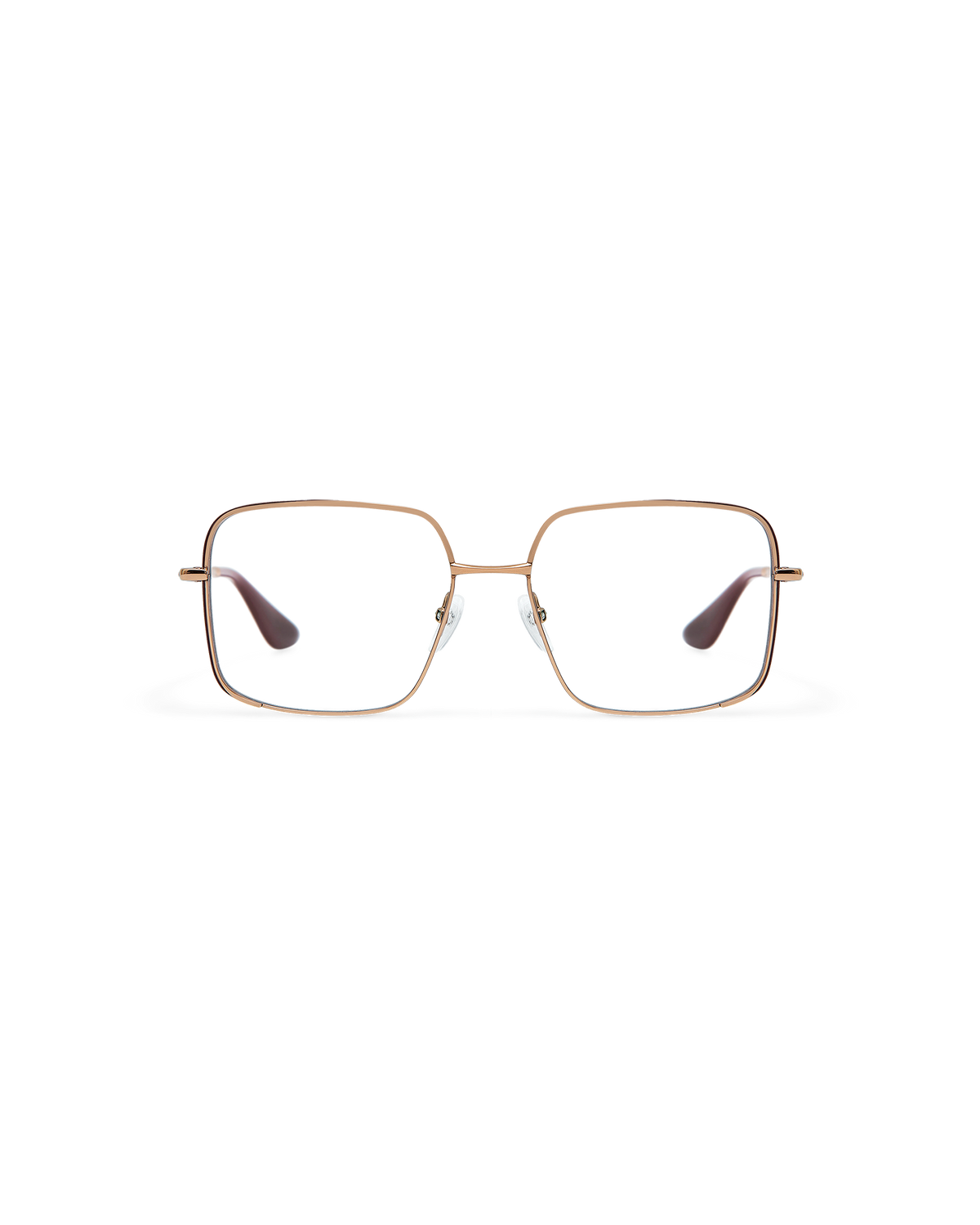 NARELLE: Cuadrada Metal Rojo optical glasses by GIGI STUDIOS 10663