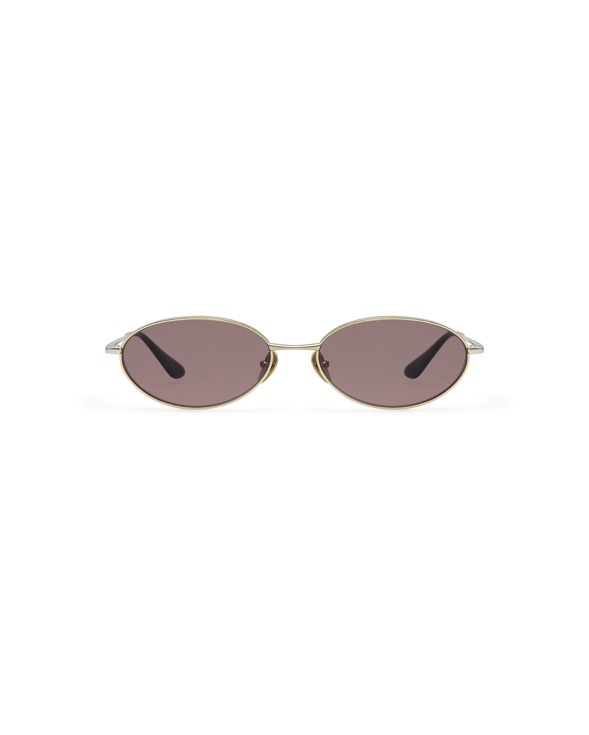 AMELIS: Tiny Metal Doré sunglasses by GIGI STUDIOS 10675