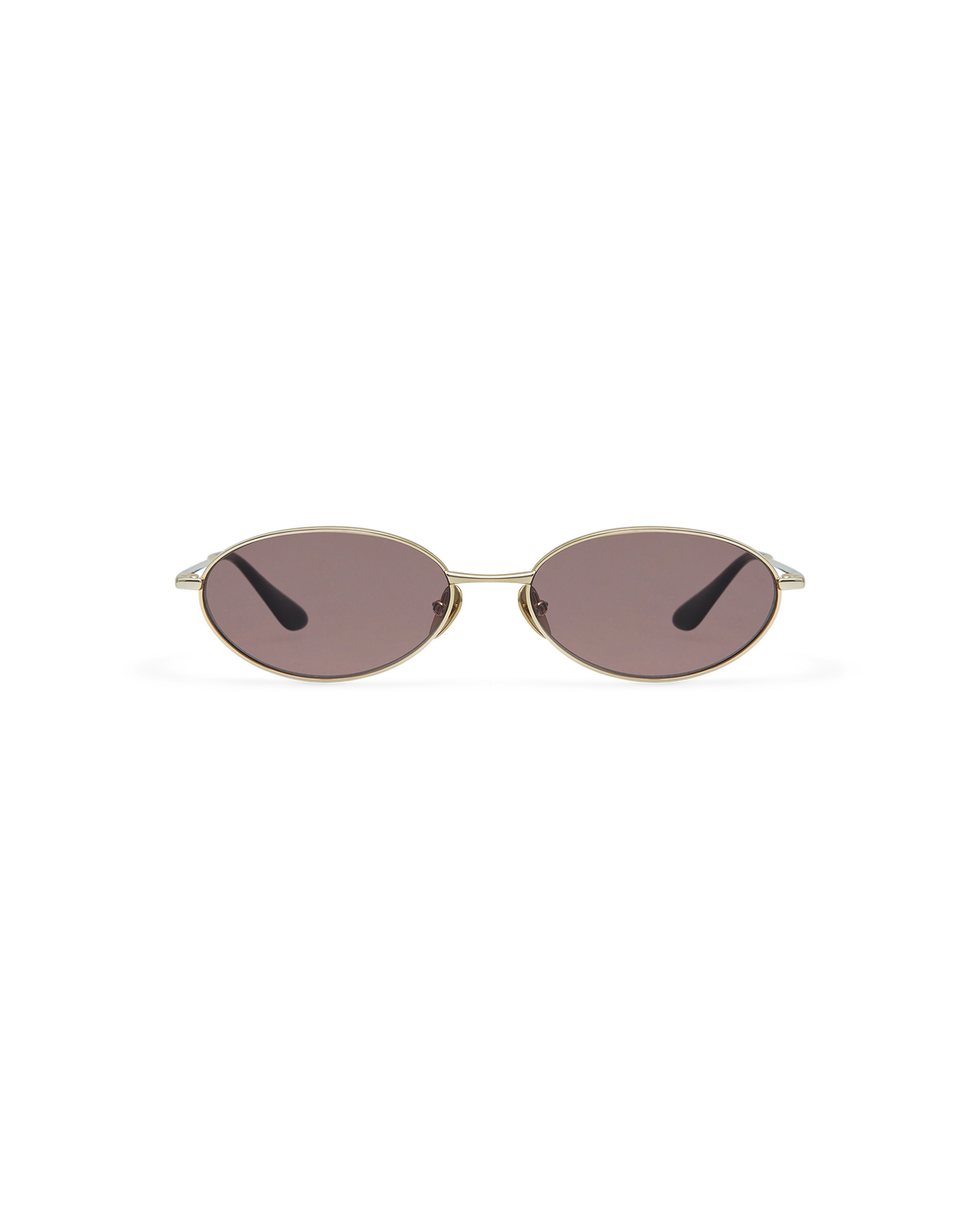 AMELIS: Tiny Metal Doré sunglasses by GIGI STUDIOS 10675