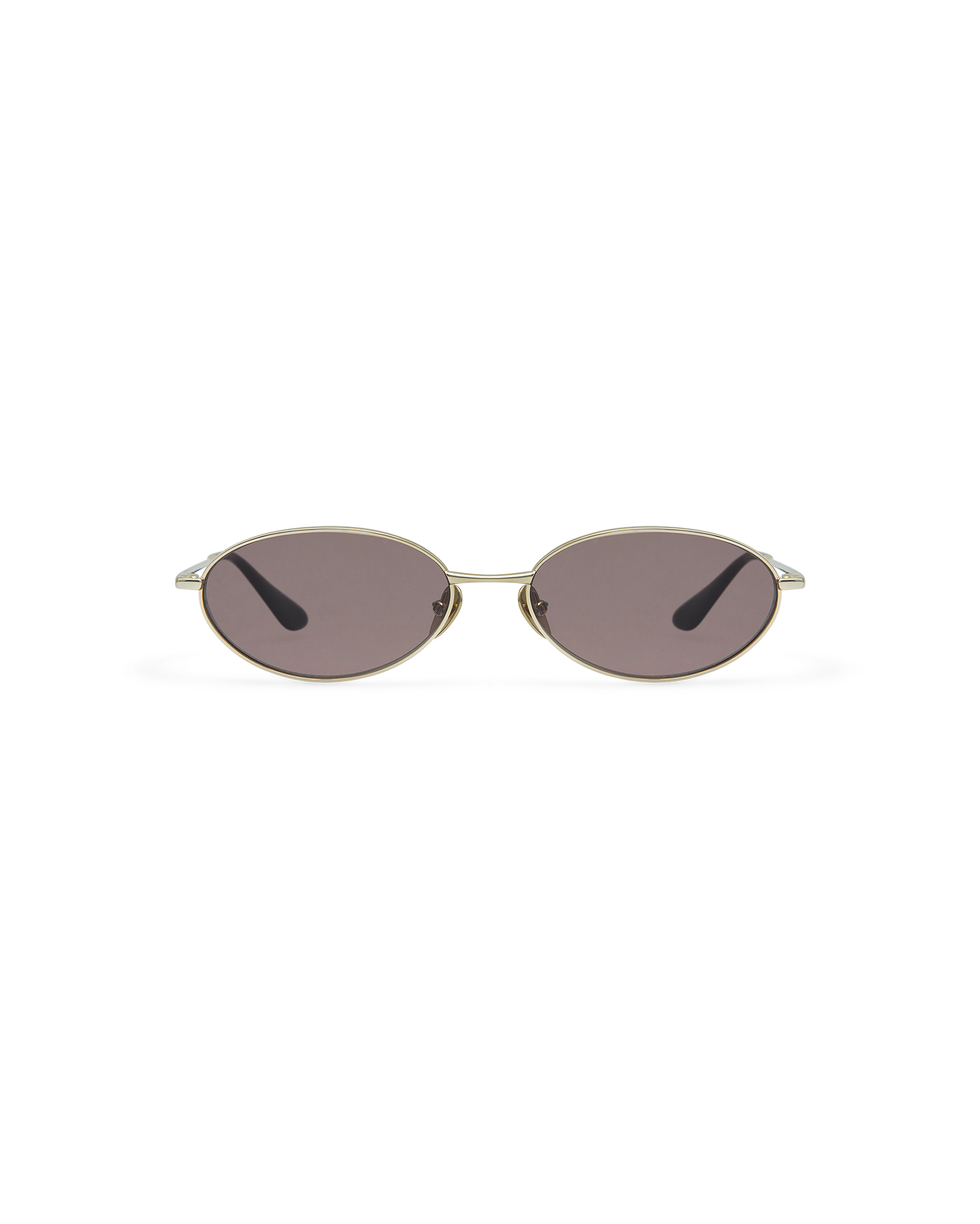 AMELIS: Tiny Metal Doré sunglasses by GIGI STUDIOS 10675