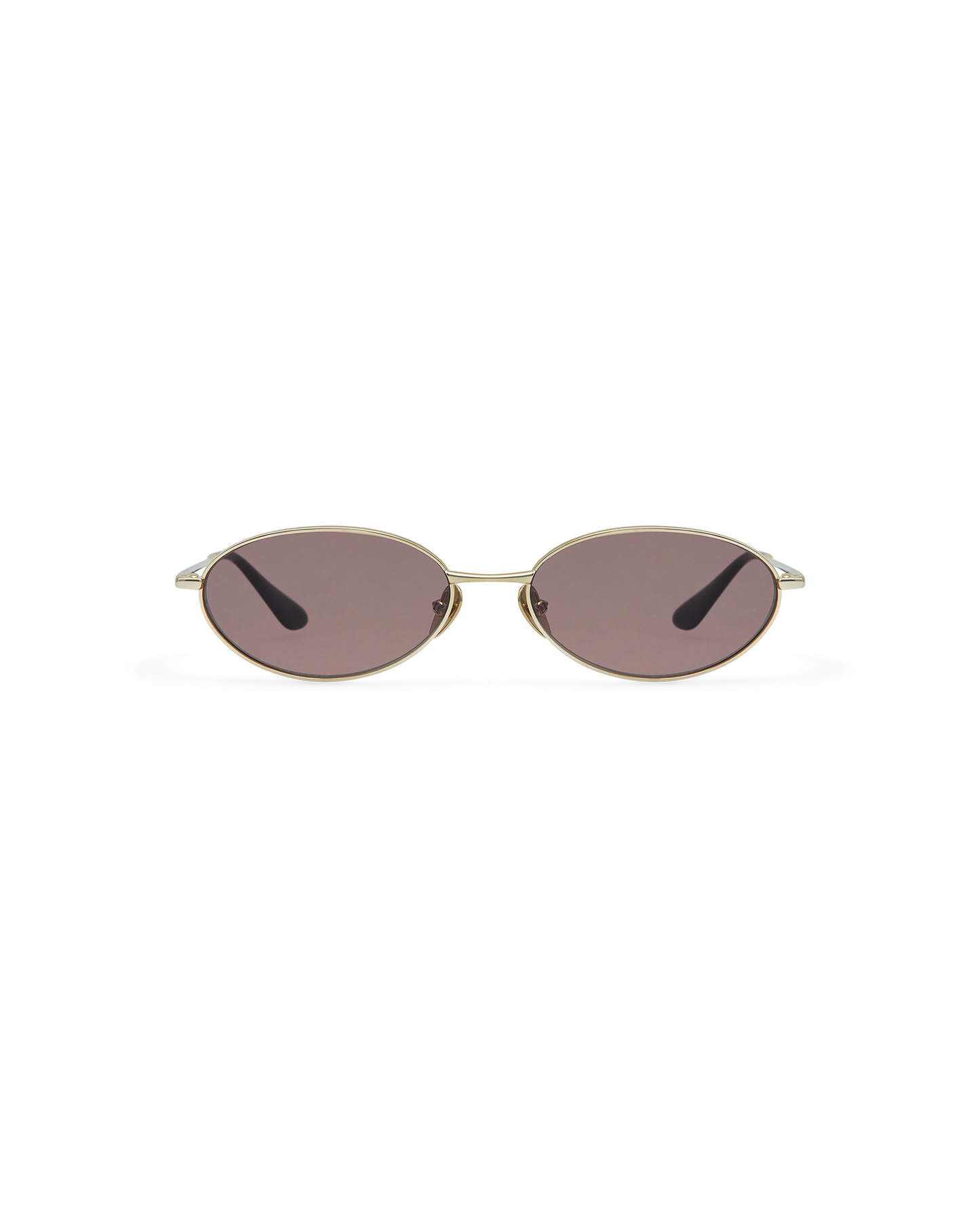 AMELIS: Tiny Metal Doré sunglasses by GIGI STUDIOS 10675