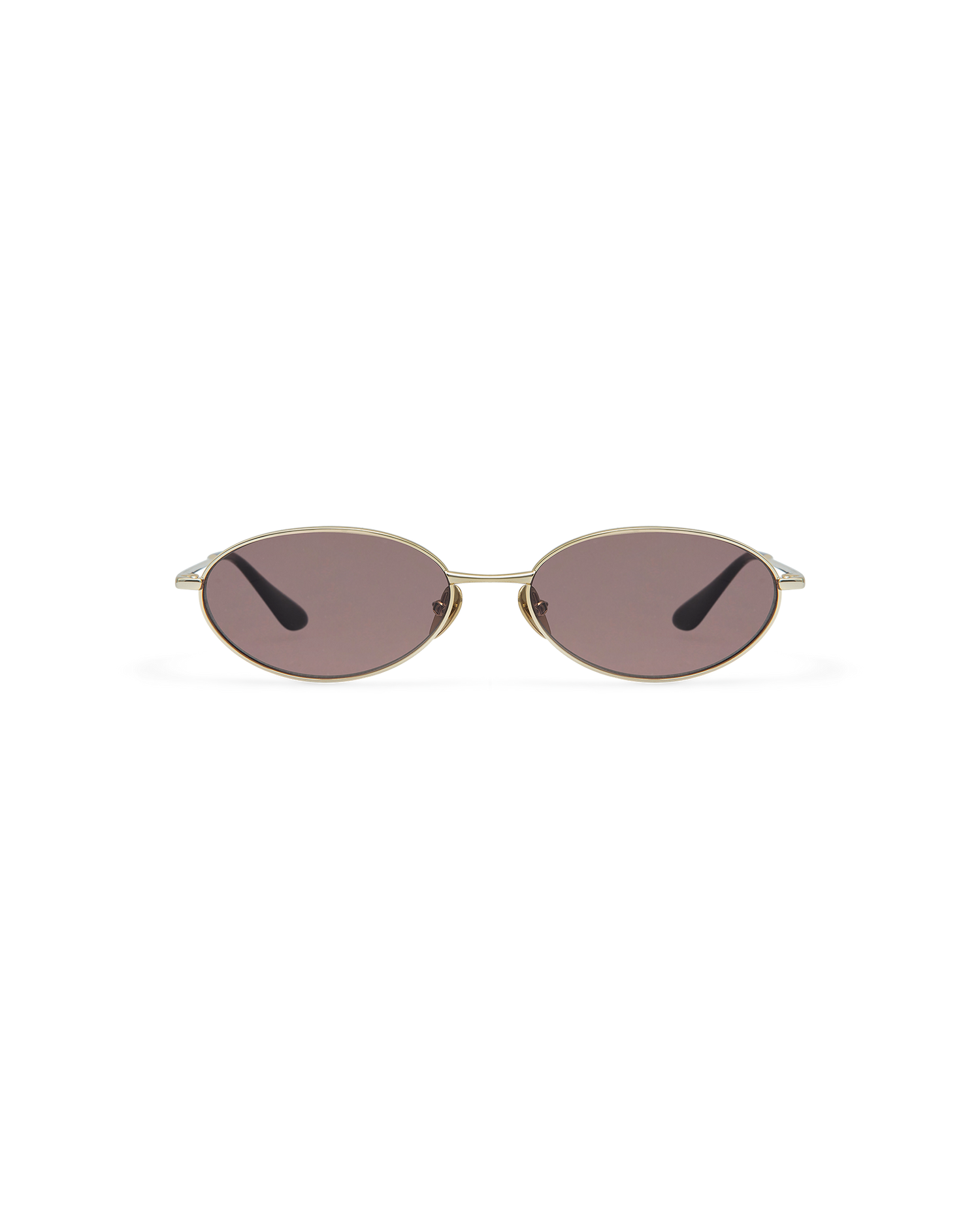 AMELIS: Tiny Metal Doré sunglasses by GIGI STUDIOS 10675