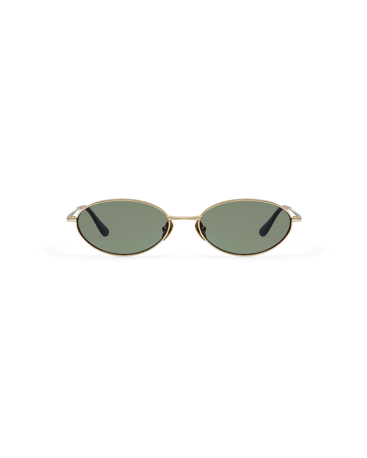 AMELIS: Tiny Metal Doré sunglasses by GIGI STUDIOS 10677