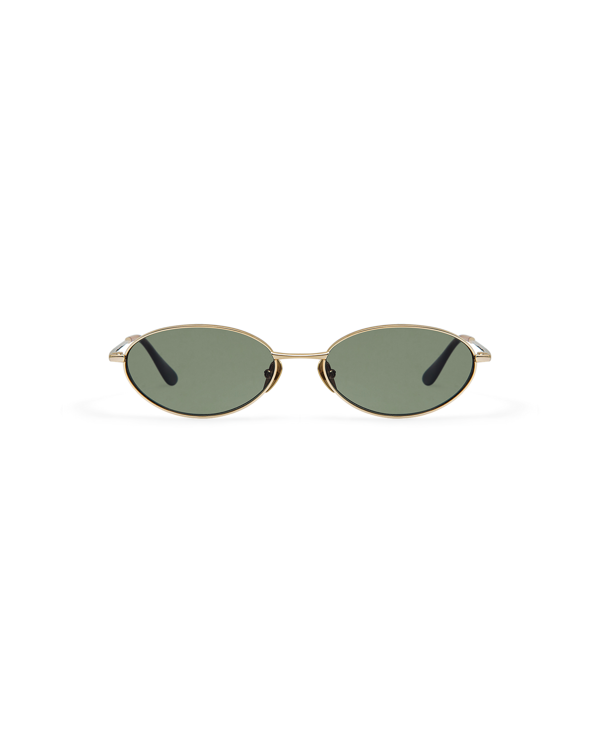 AMELIS: Tiny Metal Doré sunglasses by GIGI STUDIOS 10677