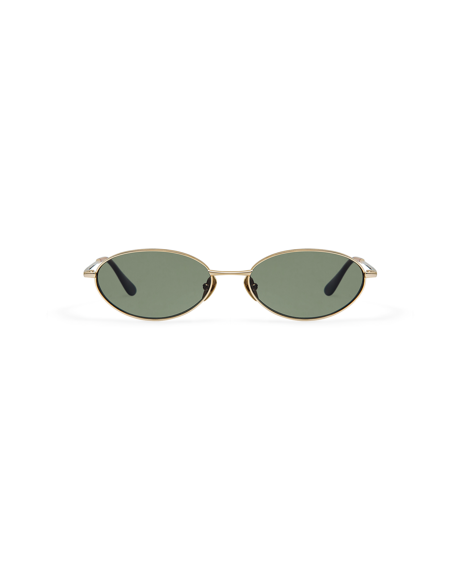 AMELIS: Tiny Metal Doré sunglasses by GIGI STUDIOS 10677