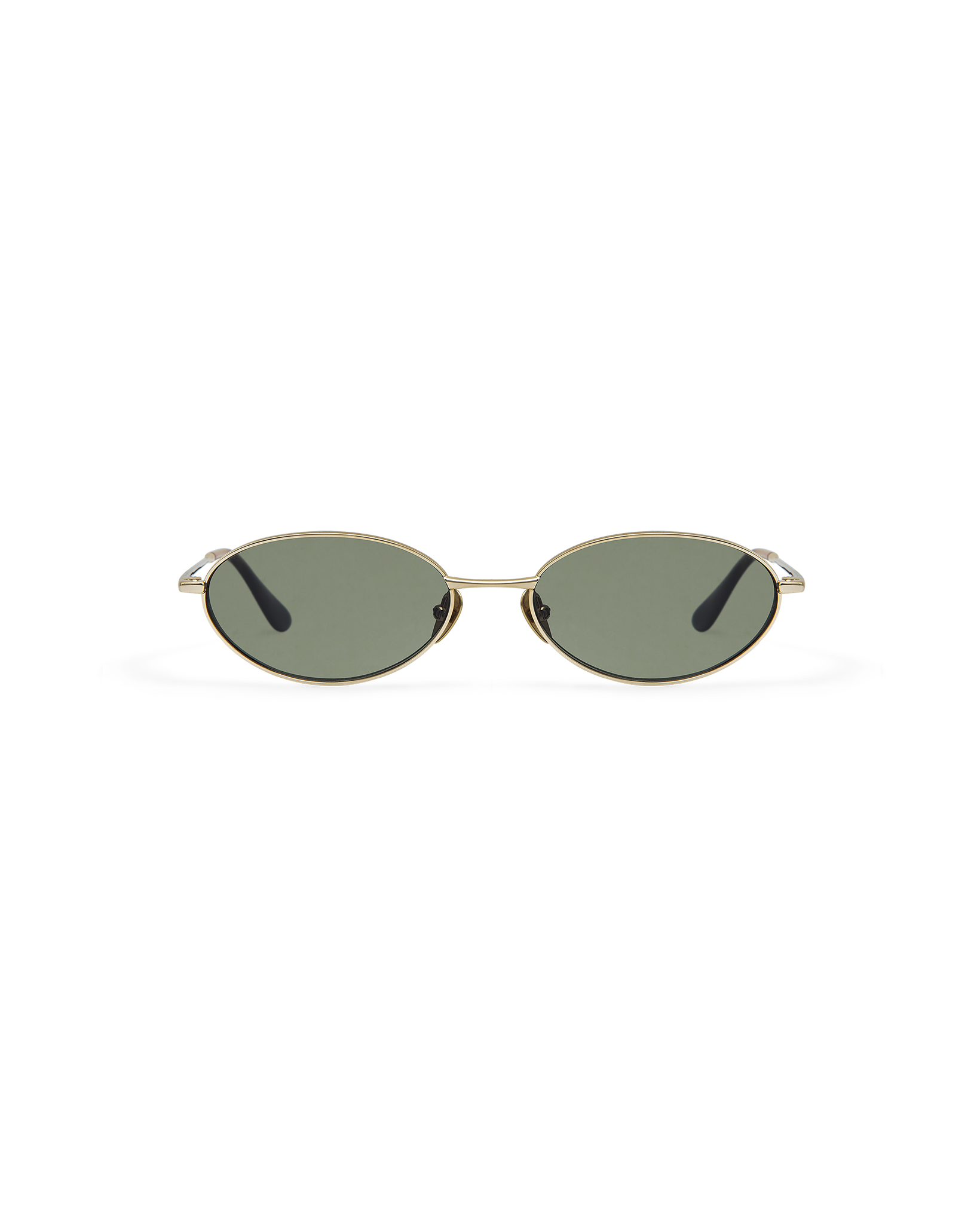 AMELIS: Tiny Metal Doré sunglasses by GIGI STUDIOS 10677
