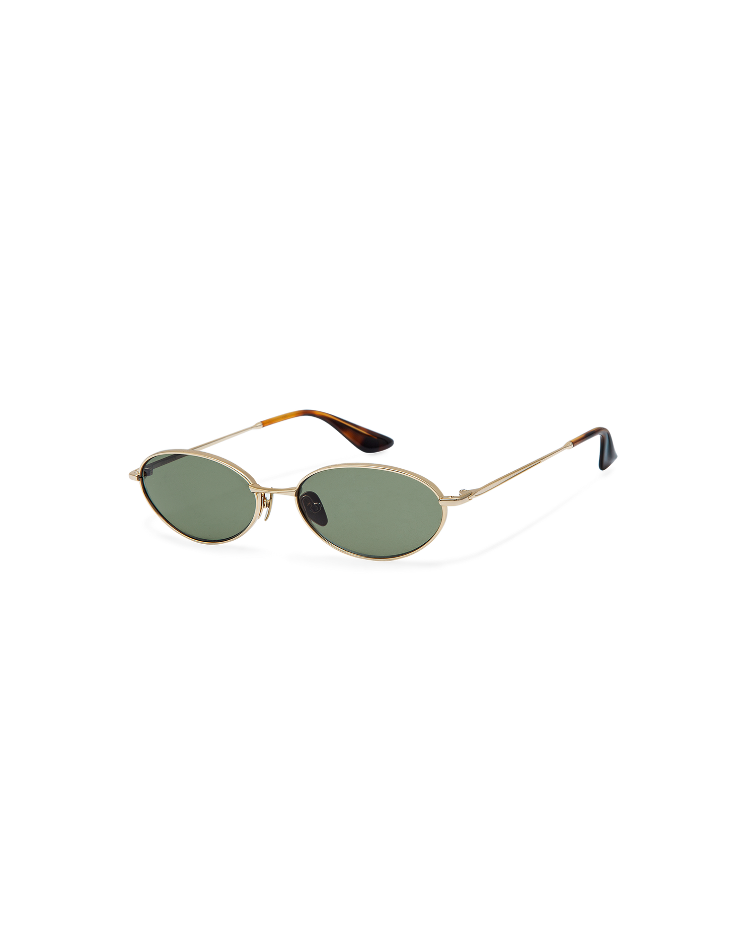 AMELIS: Tiny Metal Doré sunglasses by GIGI STUDIOS 10678