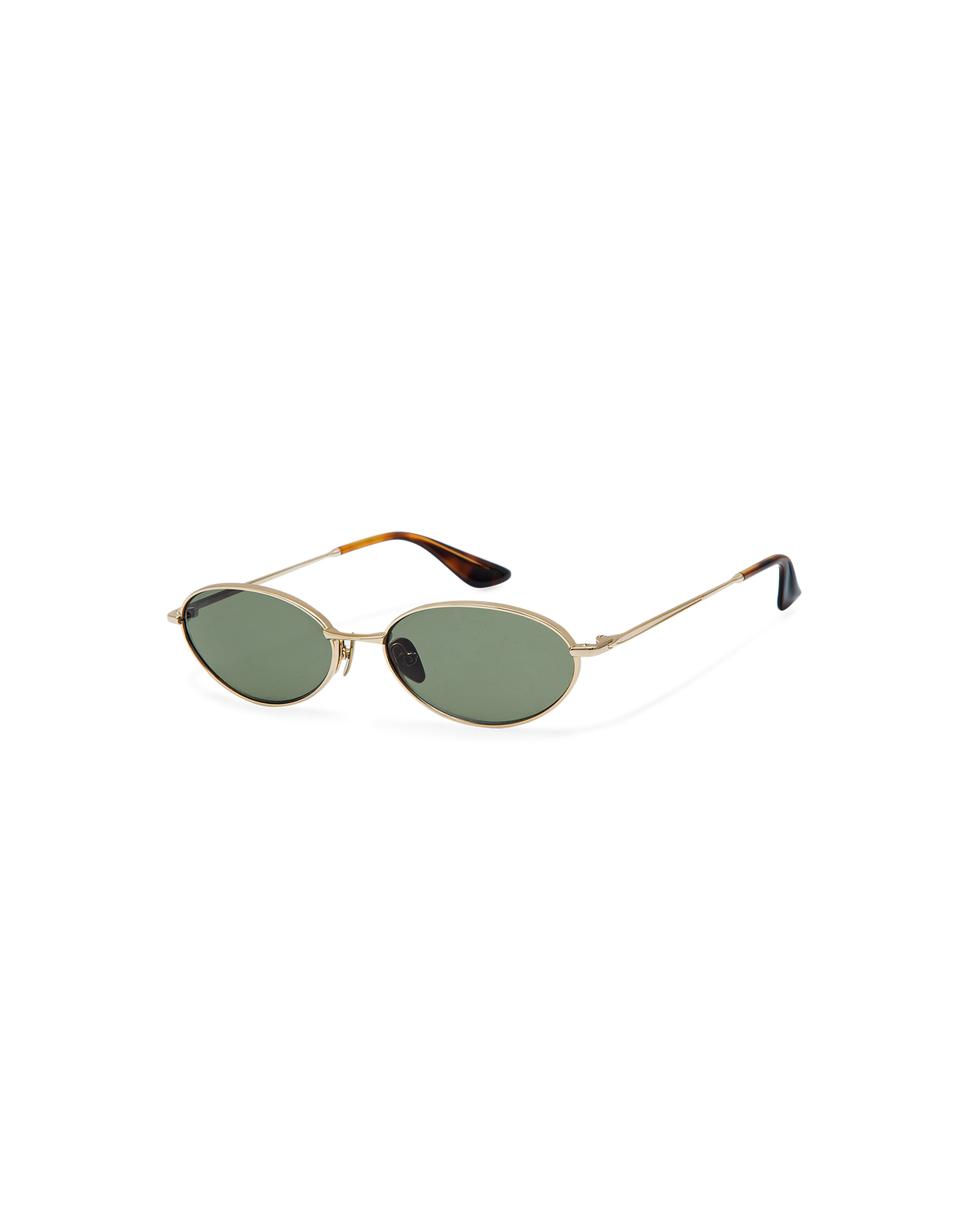 AMELIS: Tiny Metal Doré sunglasses by GIGI STUDIOS 10678