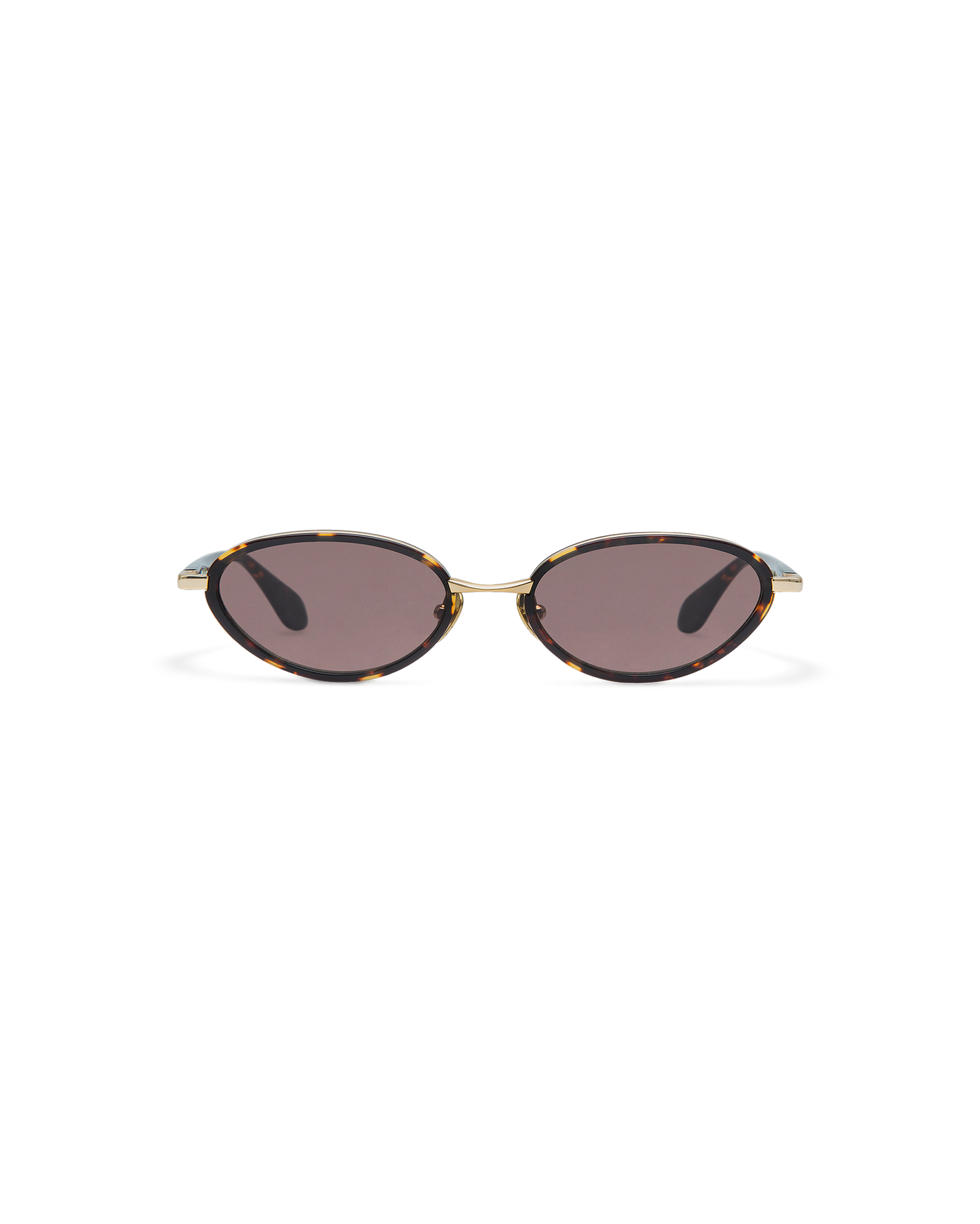 EVELA: Tiny Acetato-Metal Havana sunglasses by GIGI STUDIOS 10681