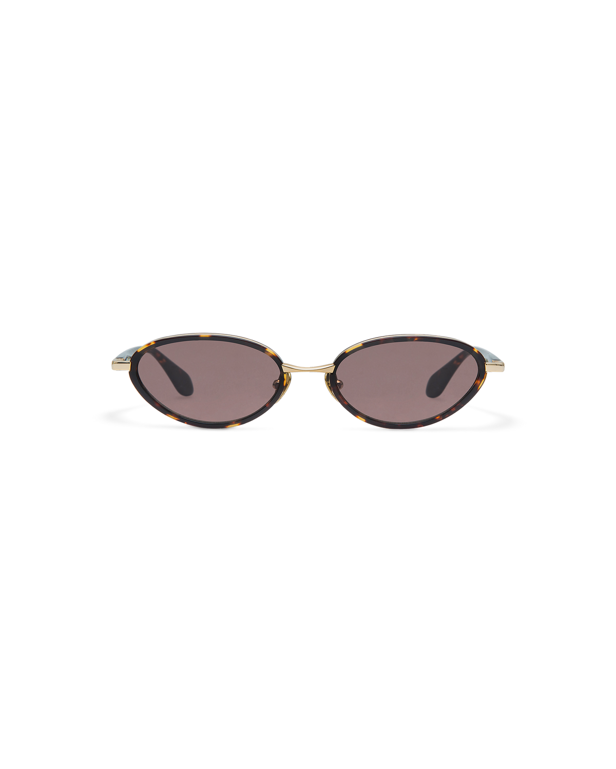 EVELA: Tiny Acetato-Metal Havana sunglasses by GIGI STUDIOS 10681