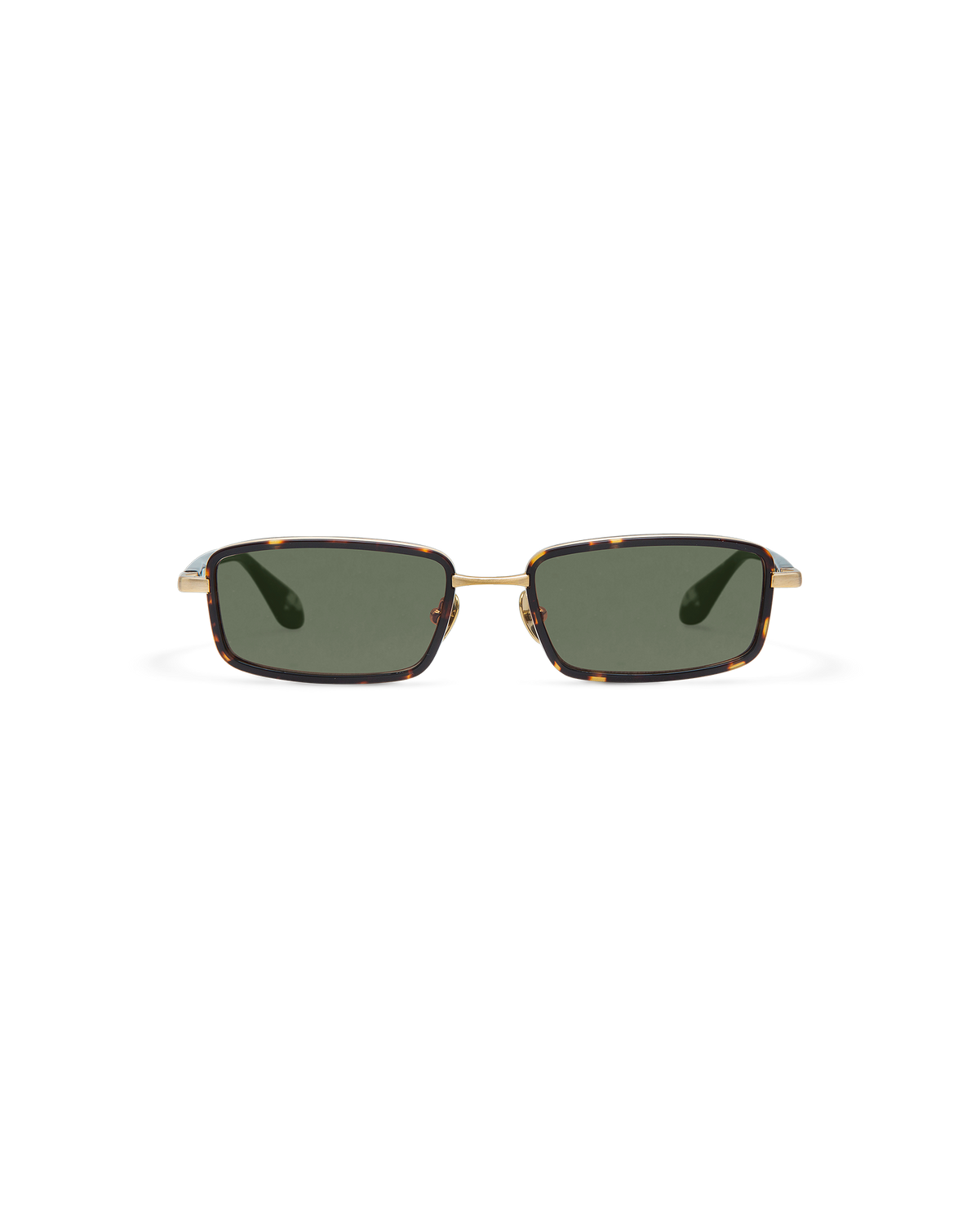 MARIEL: Tiny Acetato-Metal Havana sunglasses by GIGI STUDIOS 10683