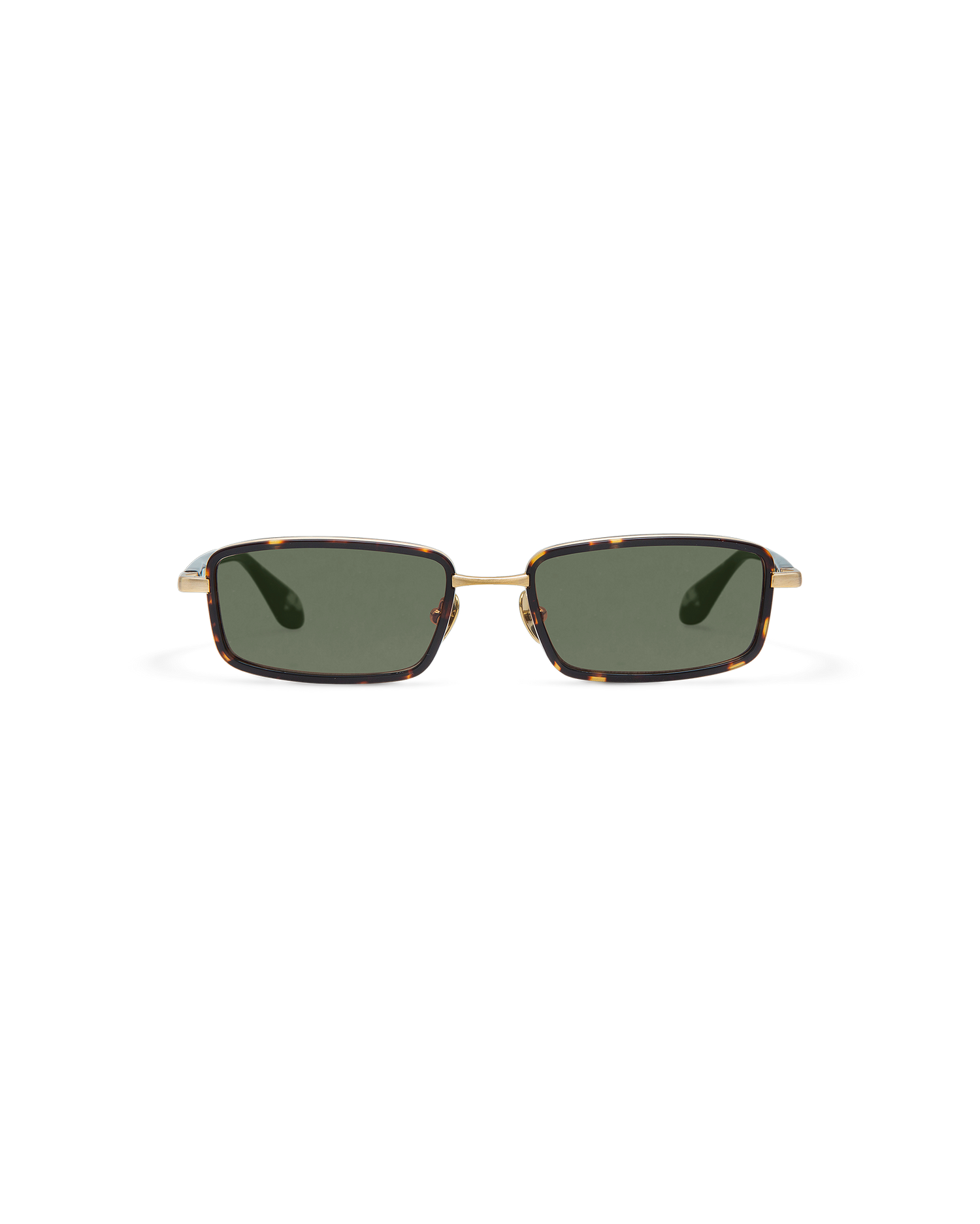 MARIEL: Tiny Acetato-Metal Havana sunglasses by GIGI STUDIOS 10683