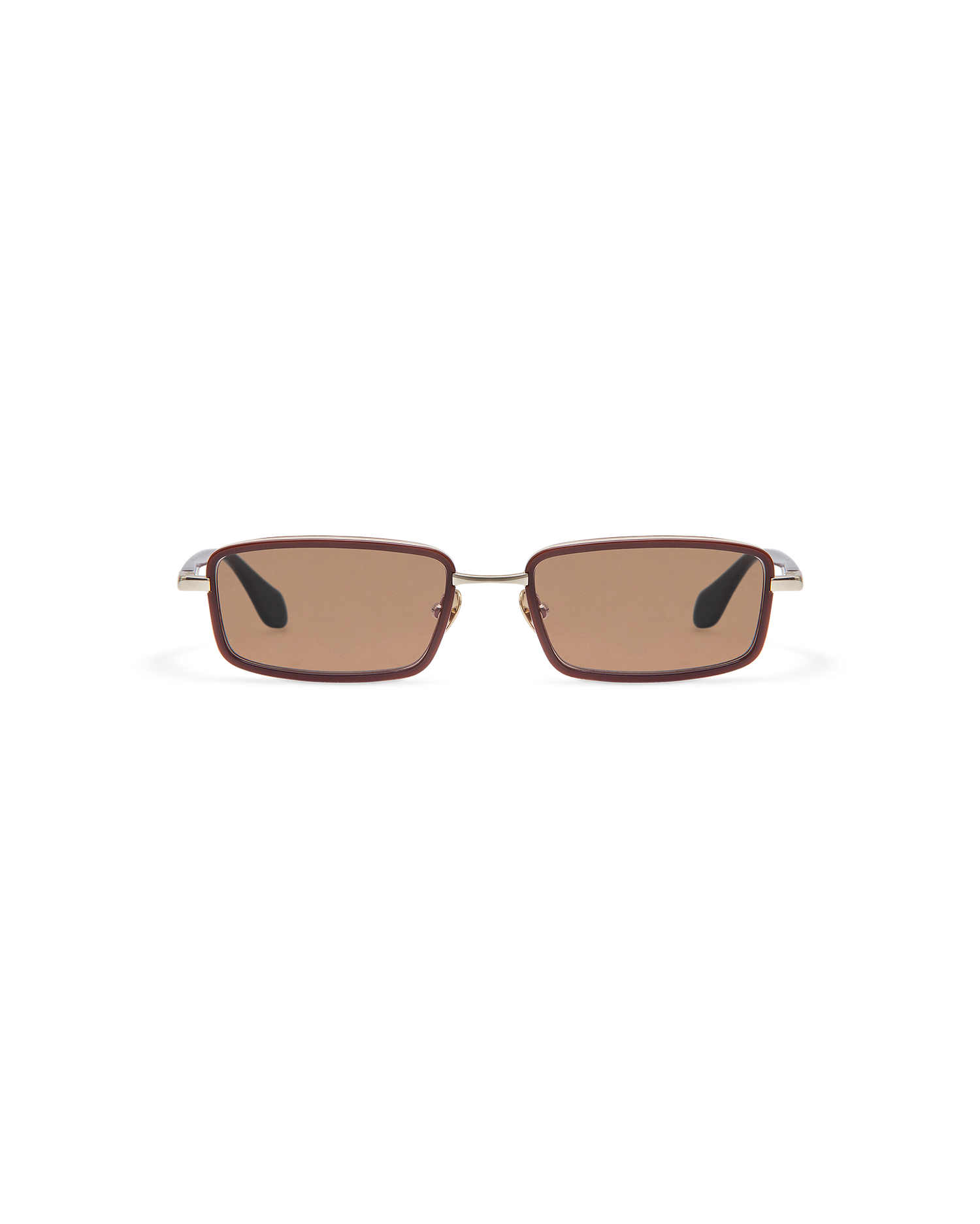 MARIEL: Tiny Acetato-Metal Marrón sunglasses by GIGI STUDIOS 10685