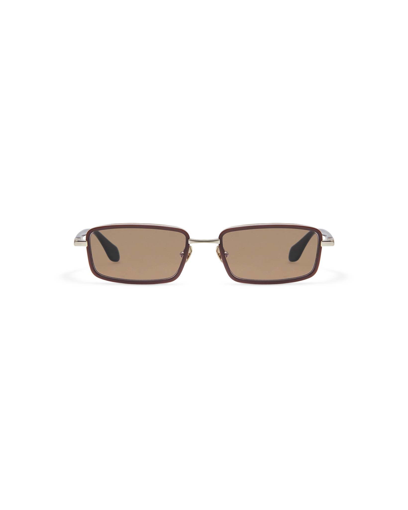 MARIEL: Tiny Acetato-Metal Marrón sunglasses by GIGI STUDIOS 10685