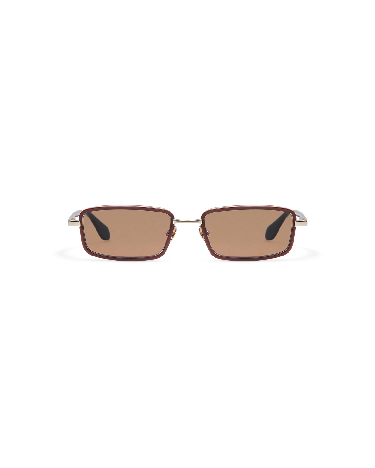 MARIEL: Tiny Acetato-Metal Marrón sunglasses by GIGI STUDIOS 10685