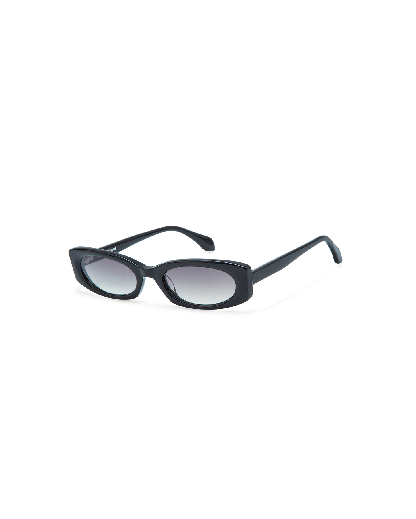 MELIA: Tiny Acetato Noir sunglasses by GIGI STUDIOS 11660