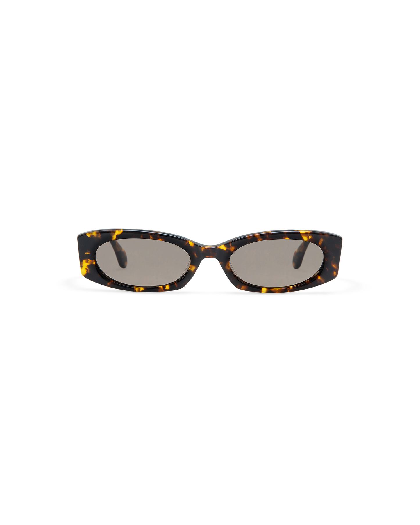 MELIA: Tiny Acetato Havana sunglasses by GIGI STUDIOS 11634