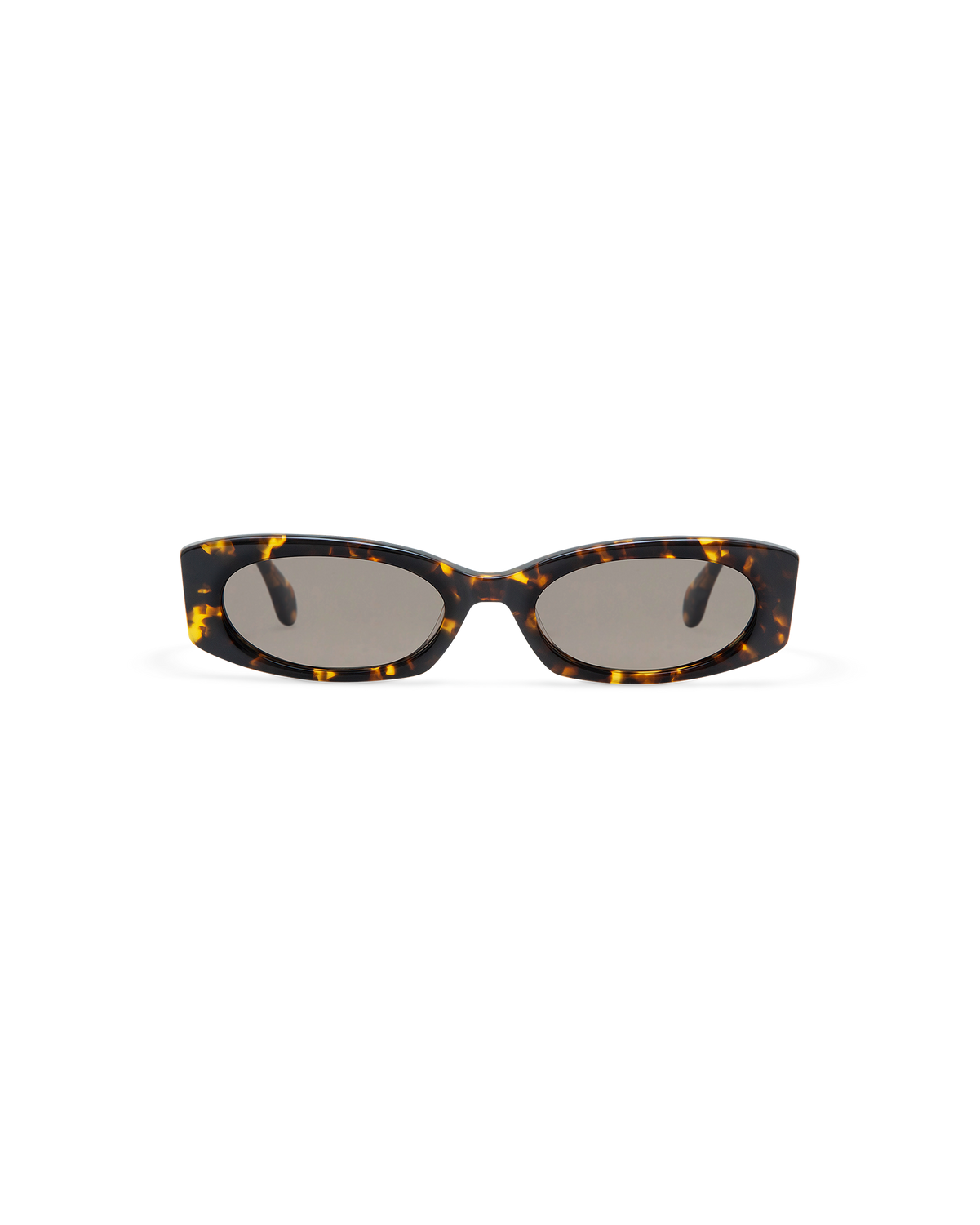MELIA: Tiny Acetato Havana sunglasses by GIGI STUDIOS 11634