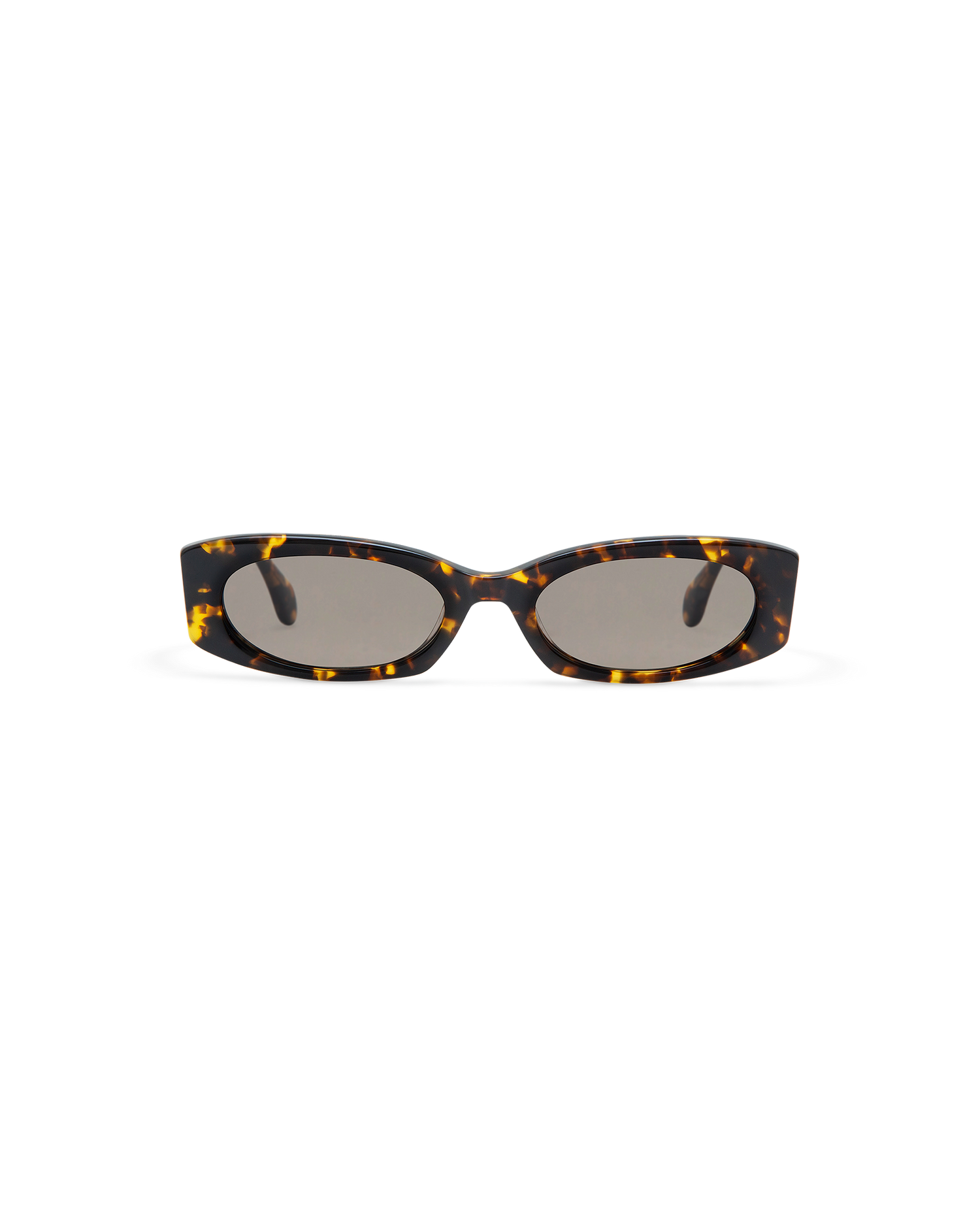 MELIA: Tiny Acetato Havana sunglasses by GIGI STUDIOS 11634