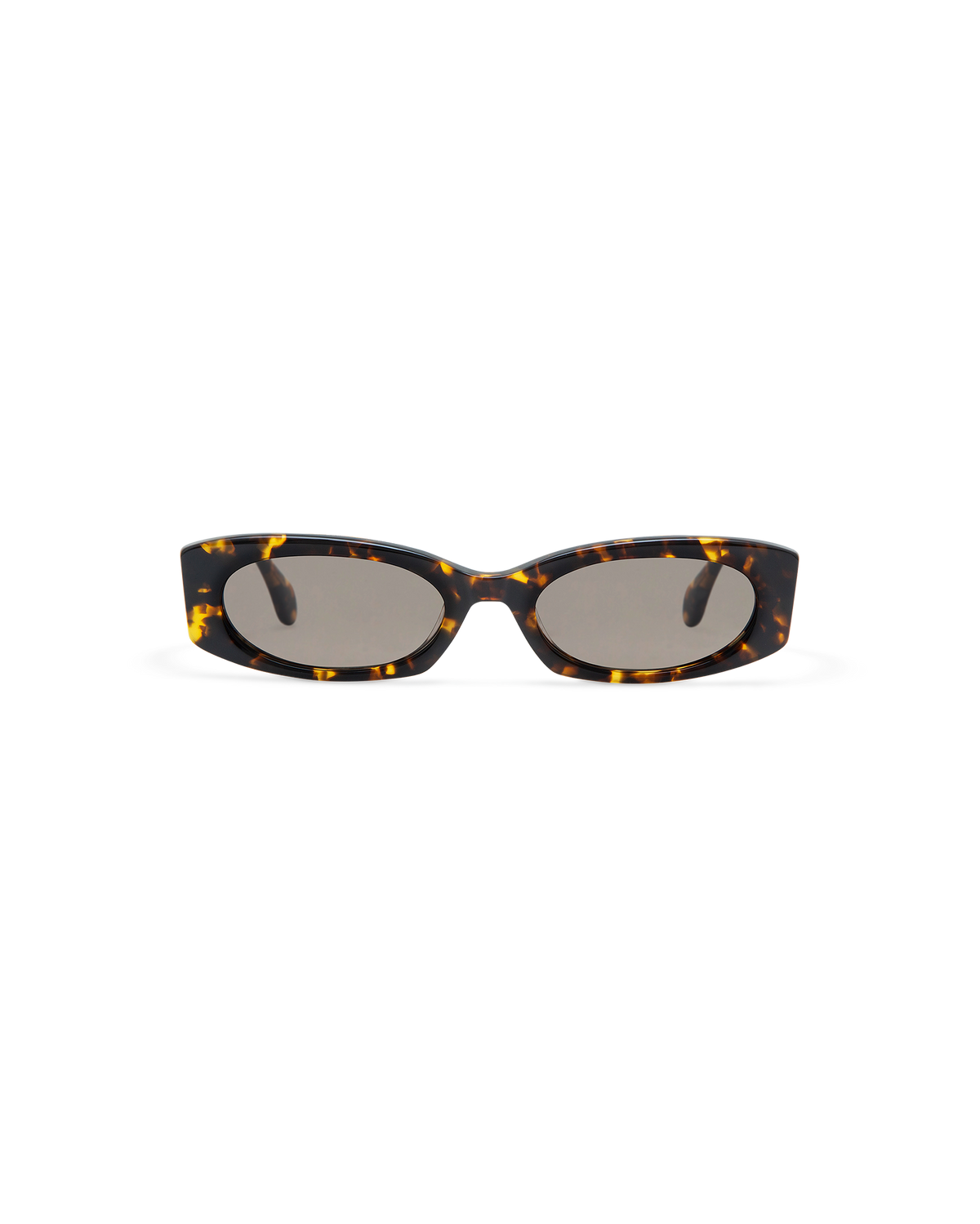 MELIA: Tiny Acetato Havana sunglasses by GIGI STUDIOS 11634