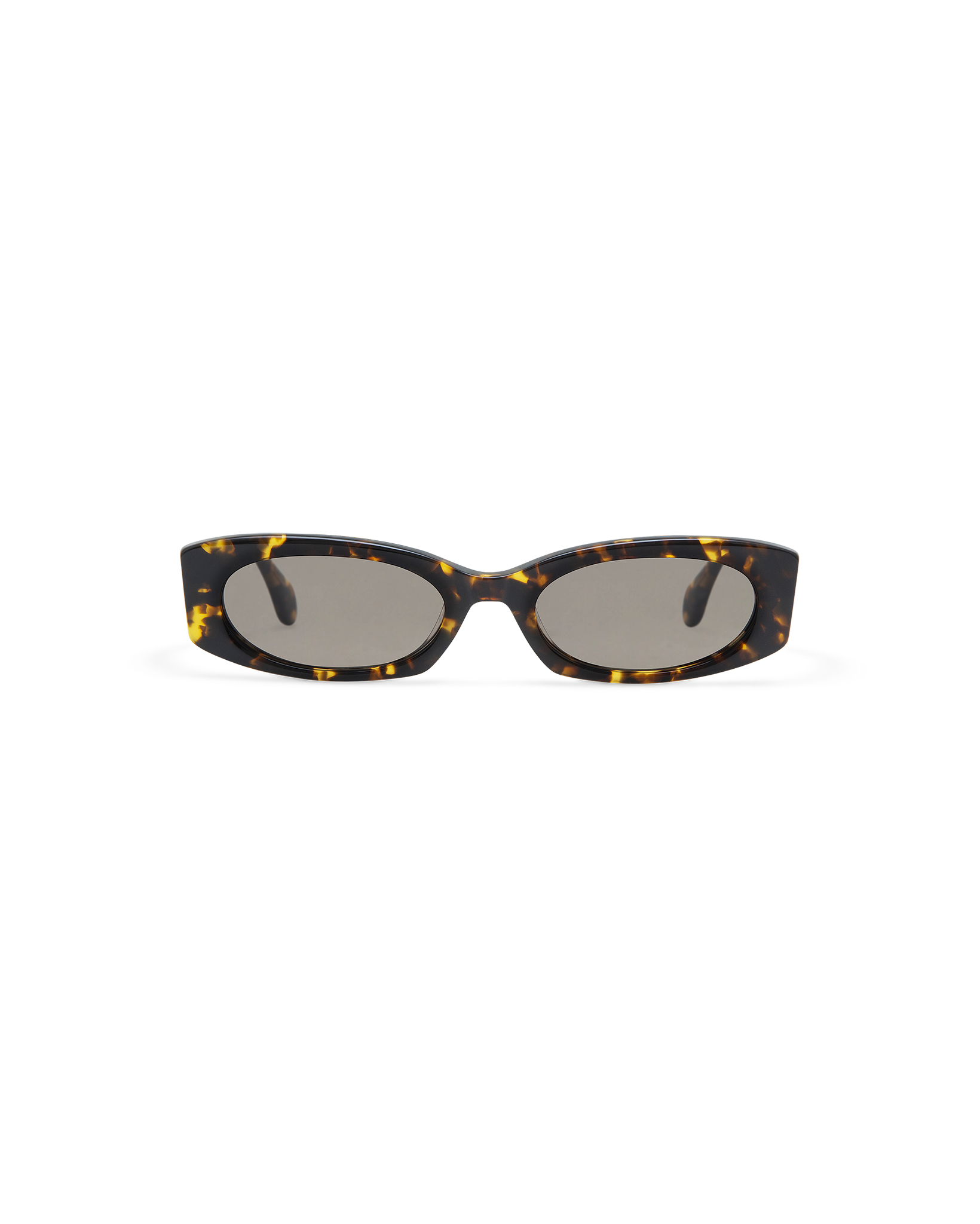 MELIA: Tiny Acetato Havana sunglasses by GIGI STUDIOS 11634