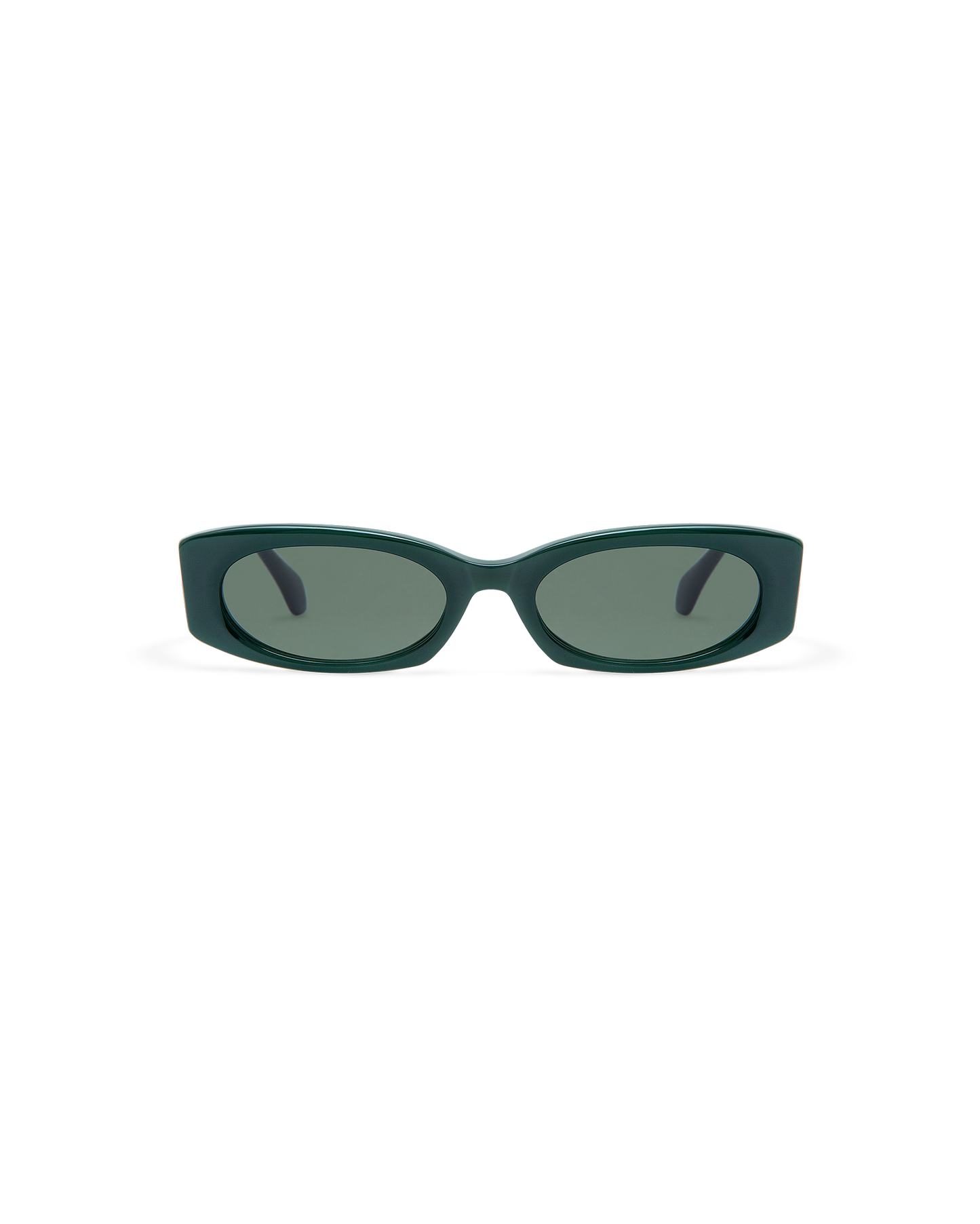 MELIA: Tiny Acetato Verde sunglasses by GIGI STUDIOS 11635
