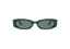 MELIA: Tiny Acetato Verde sunglasses by GIGI STUDIOS 11635
