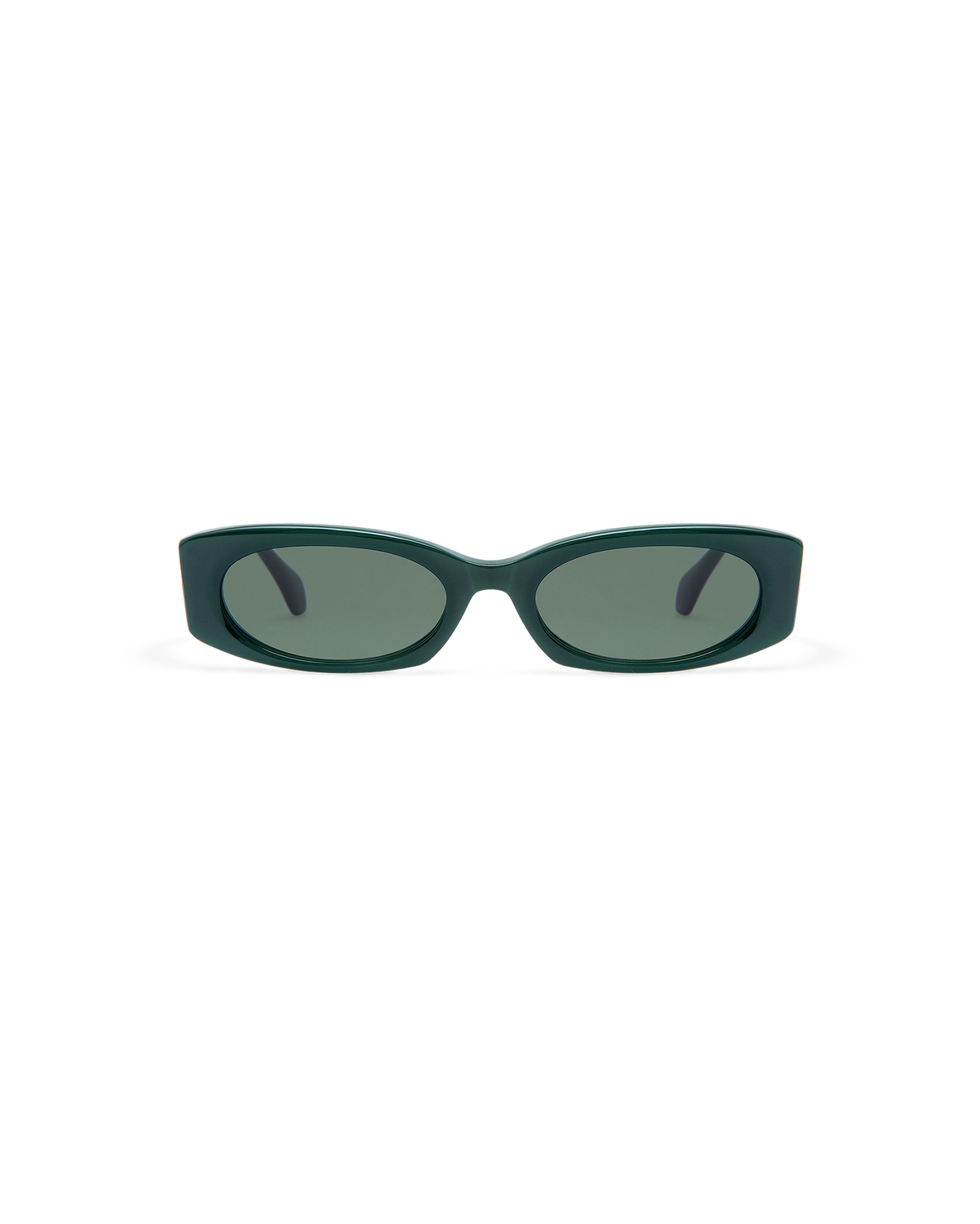 MELIA: Tiny Acetato Verde sunglasses by GIGI STUDIOS 11635