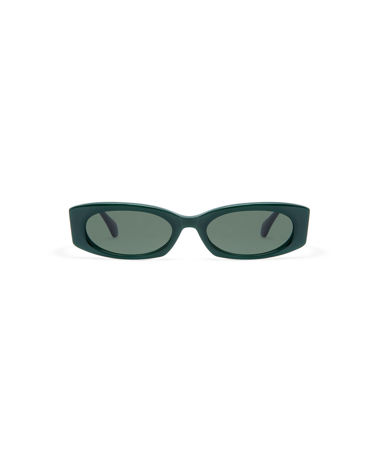 MELIA: Tiny Acetato Verde sunglasses by GIGI STUDIOS 11635