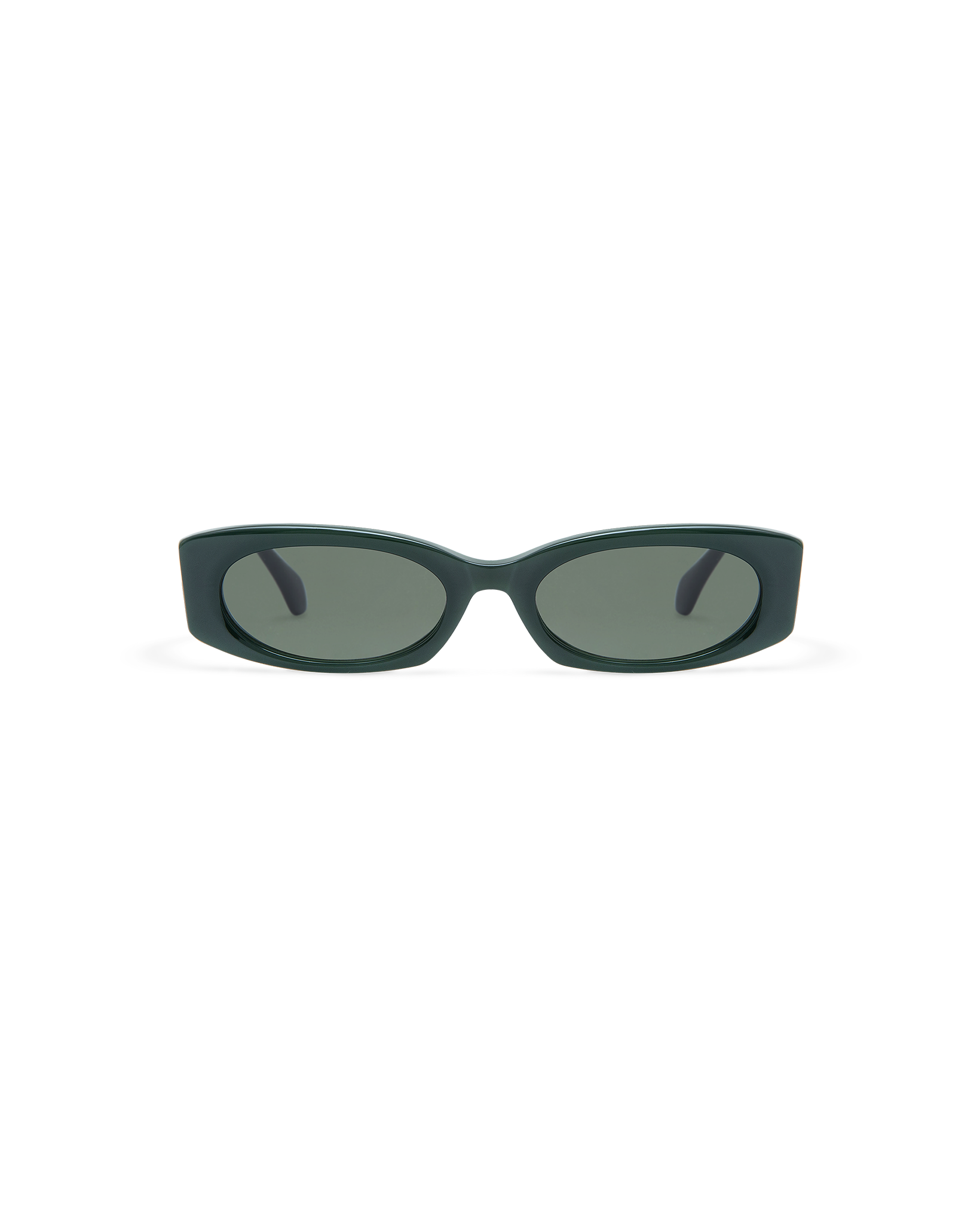 MELIA: Tiny Acetato Verde sunglasses by GIGI STUDIOS 11635