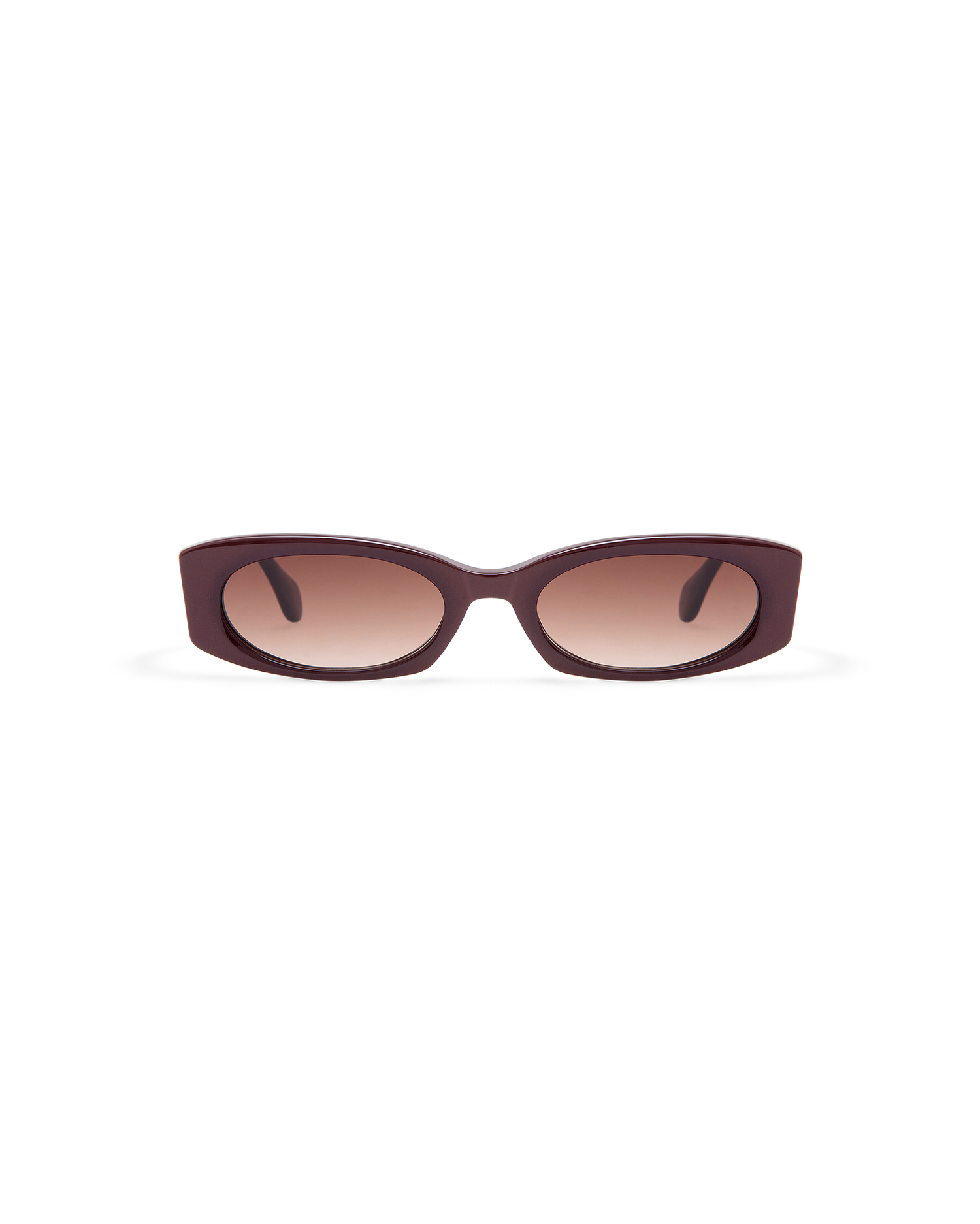 MELIA: Tiny Acetato Rojo sunglasses by GIGI STUDIOS 11797