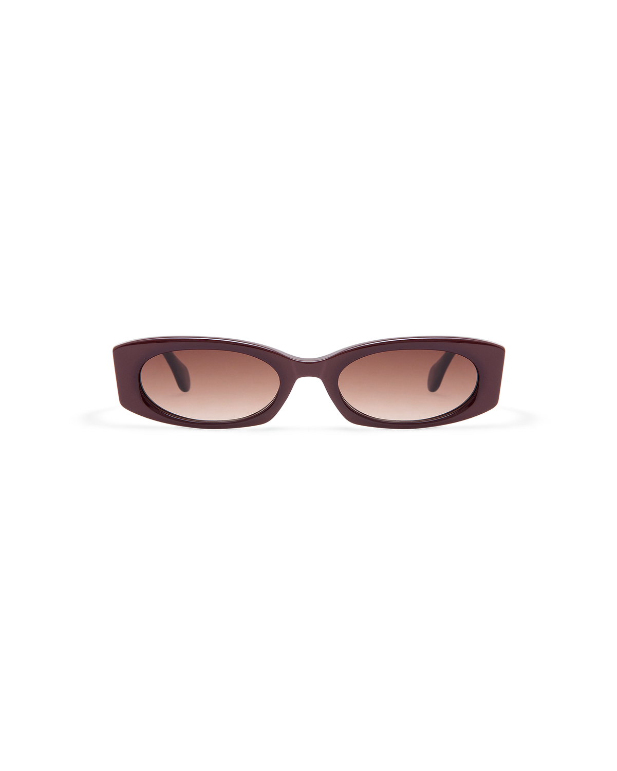 MELIA: Tiny Acetato Rojo sunglasses by GIGI STUDIOS 11797