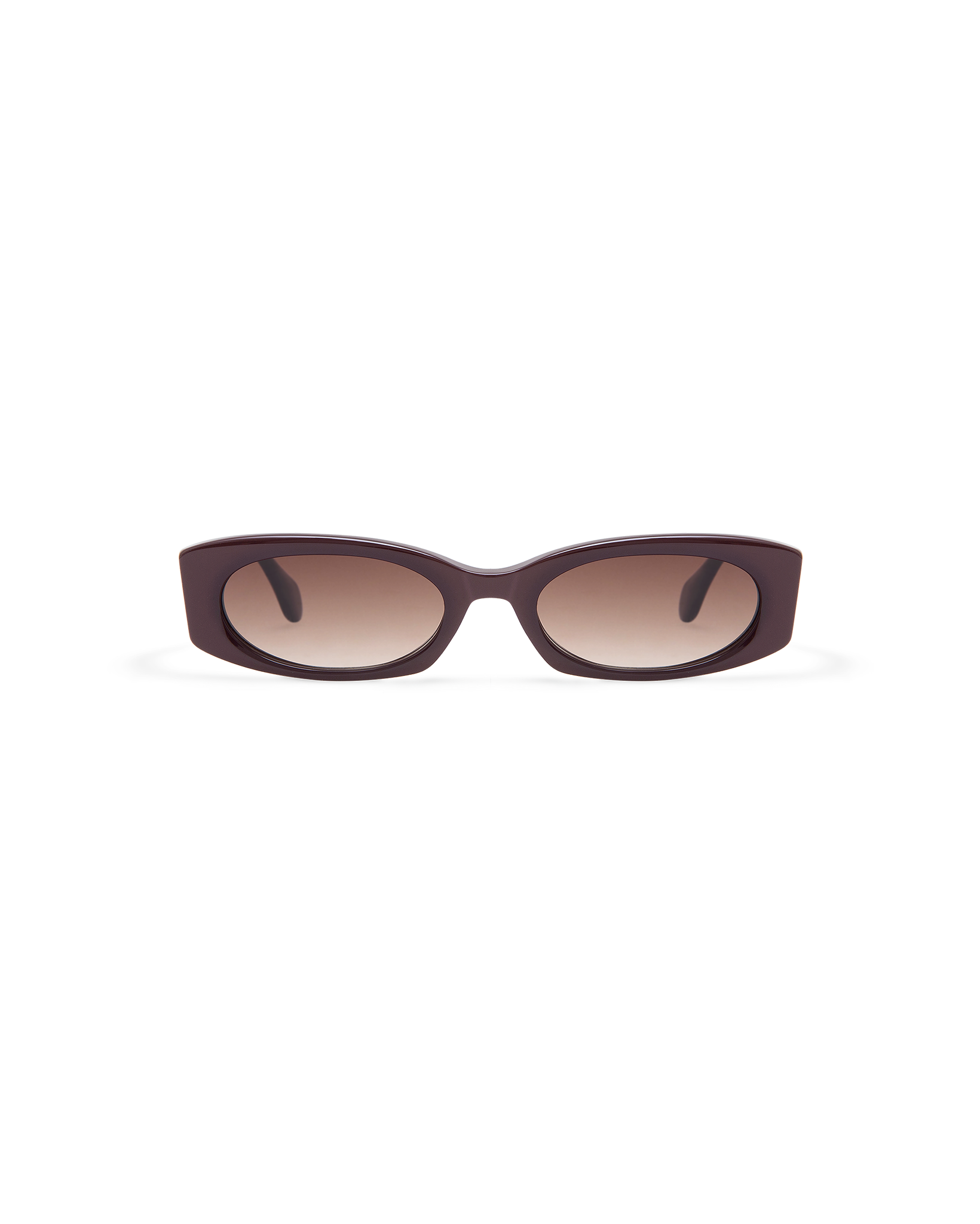 MELIA: Tiny Acetato Rojo sunglasses by GIGI STUDIOS 11797